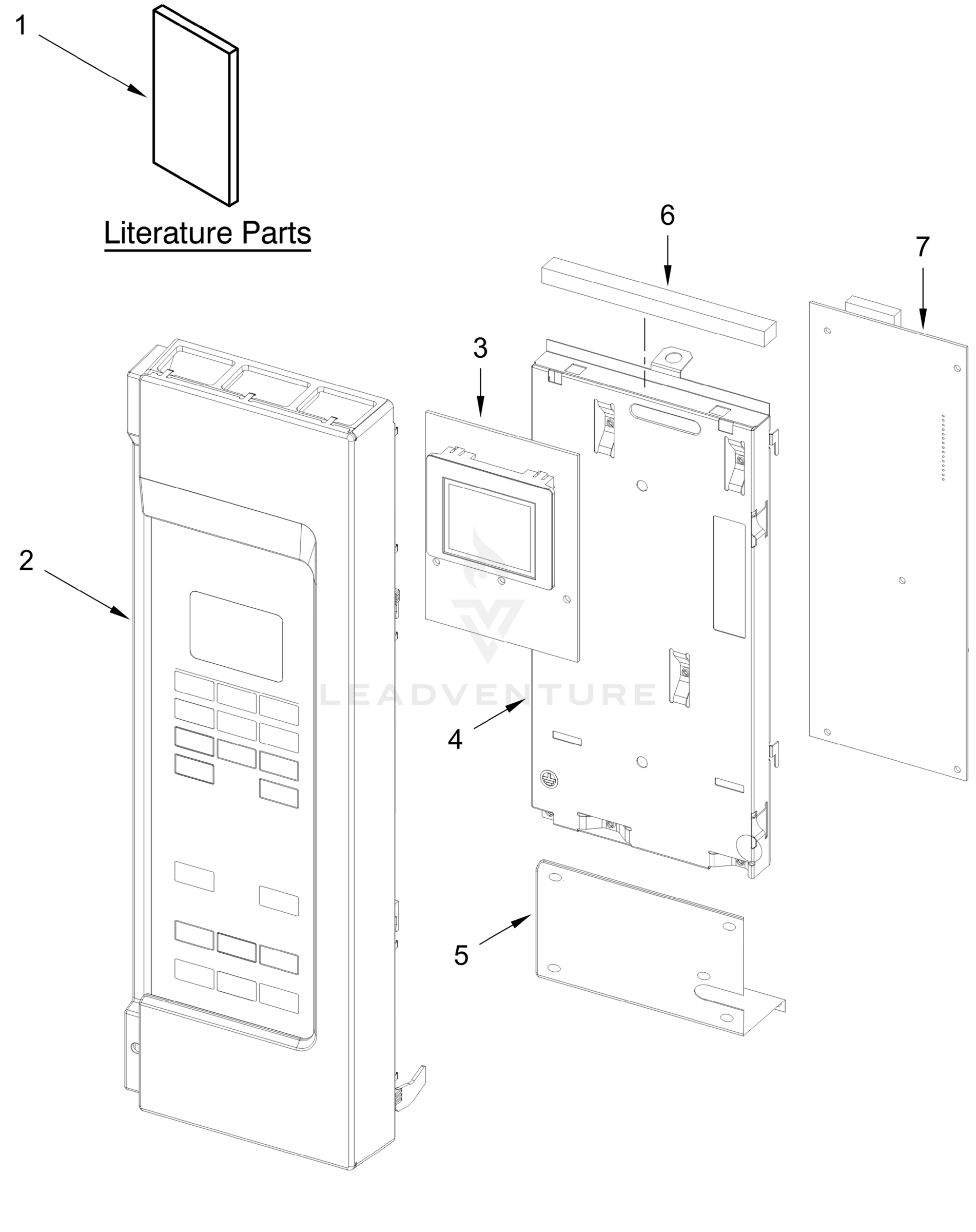 CONTROL PANEL PARTS
