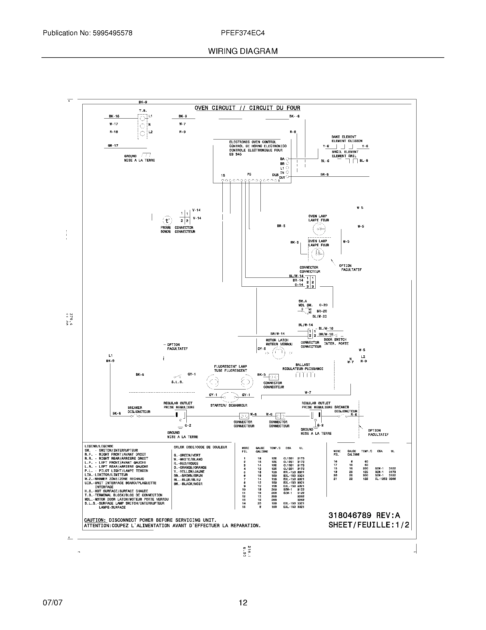 12 - WIRING DIAGRAM