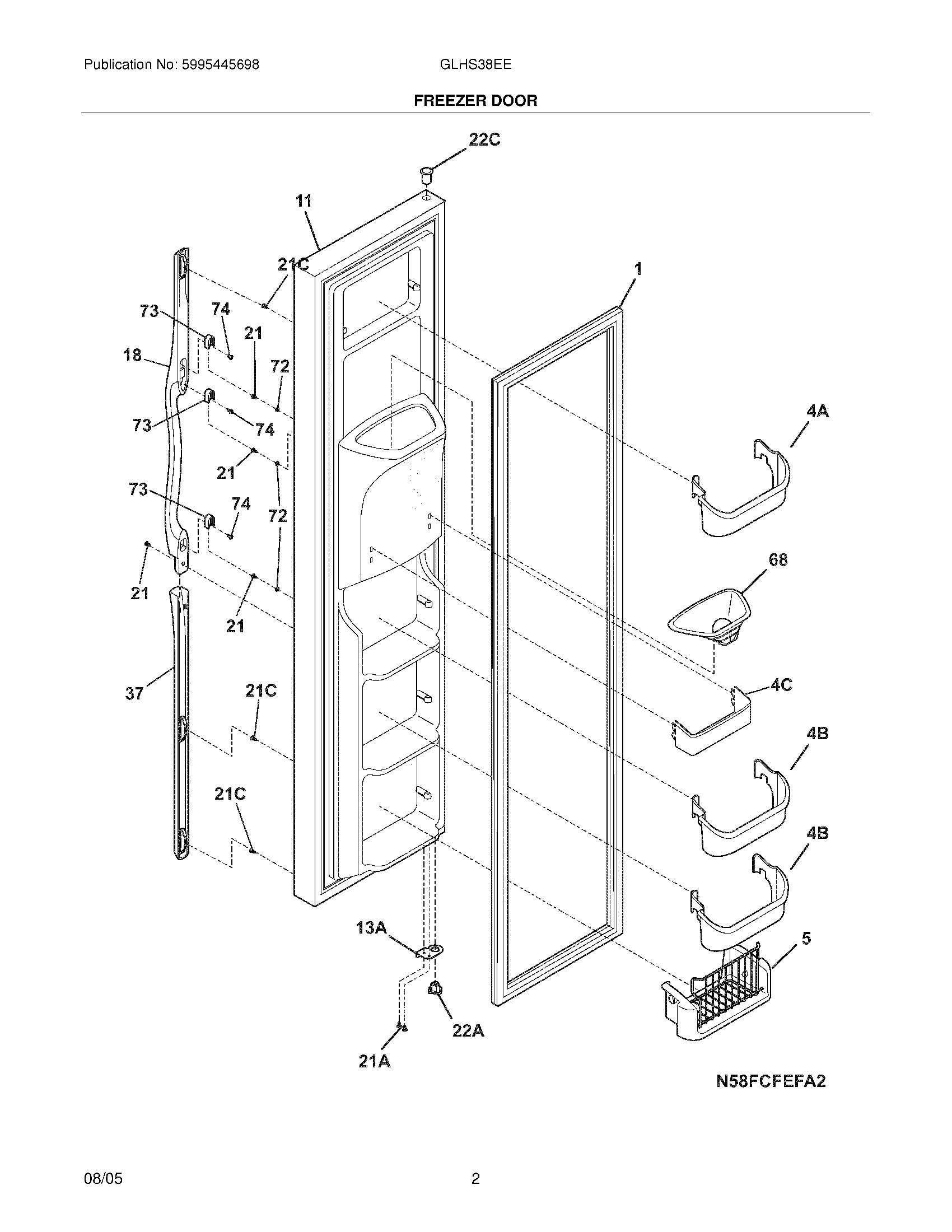 03 - FREEZER DOOR