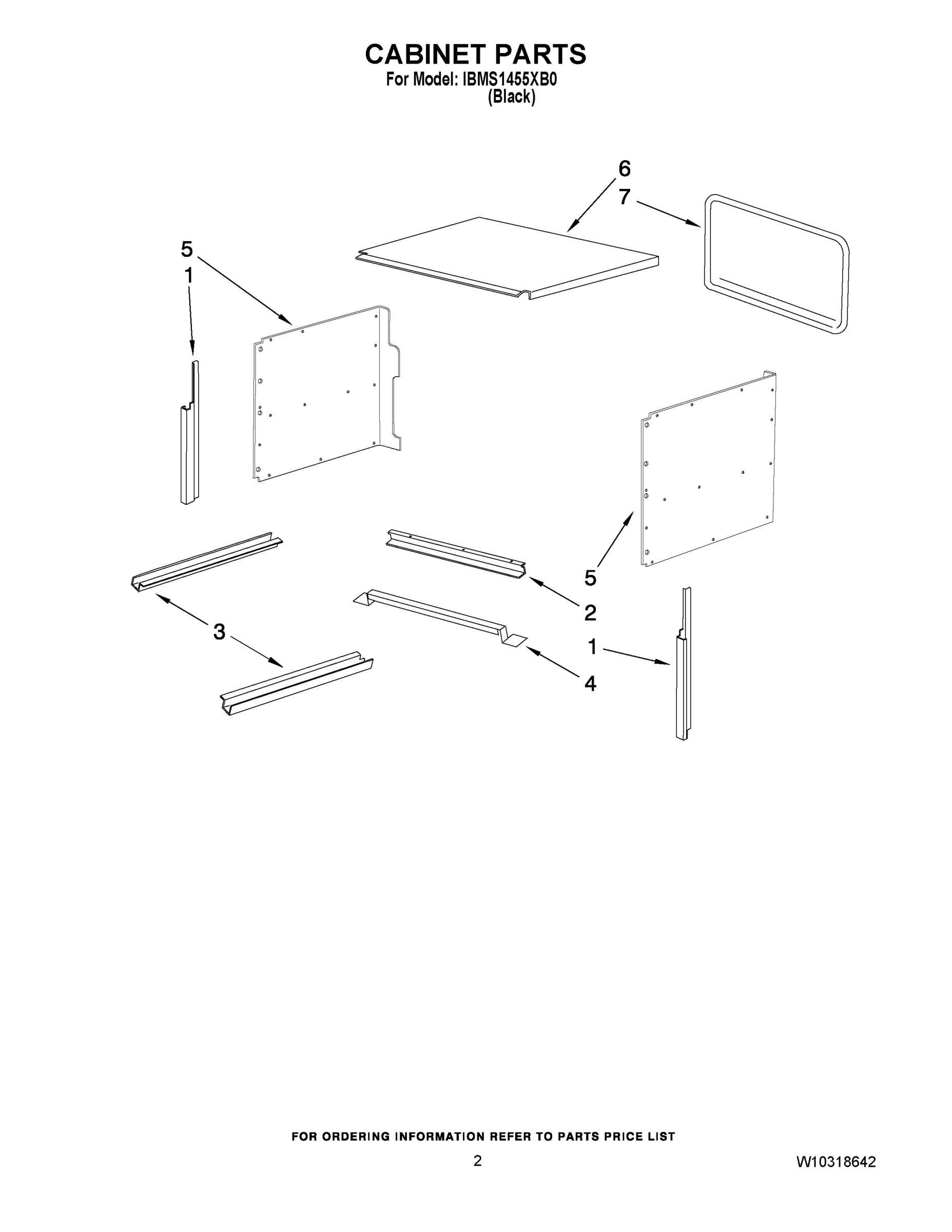 02 - CABINET PARTS