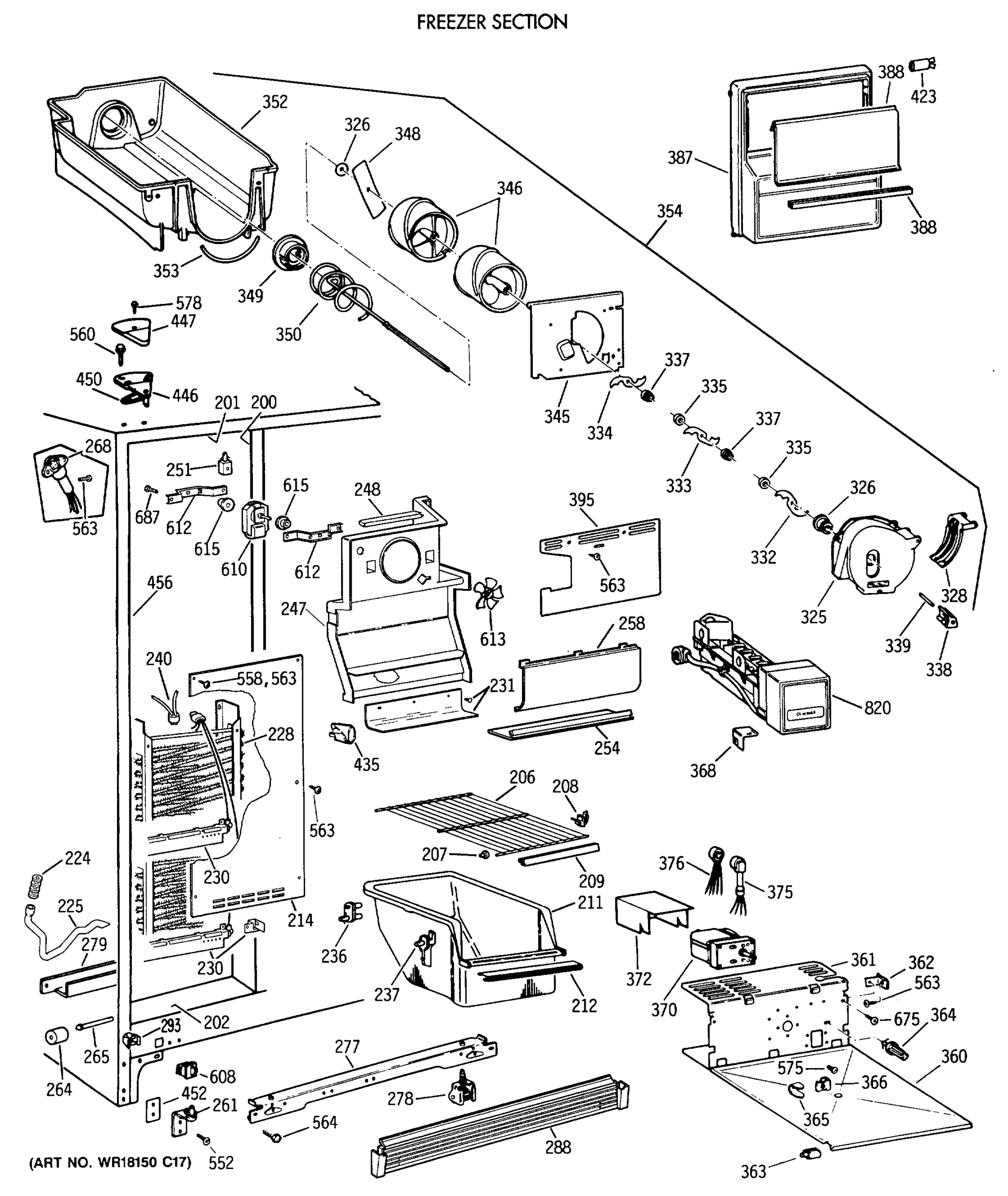 FREEZER SECTION