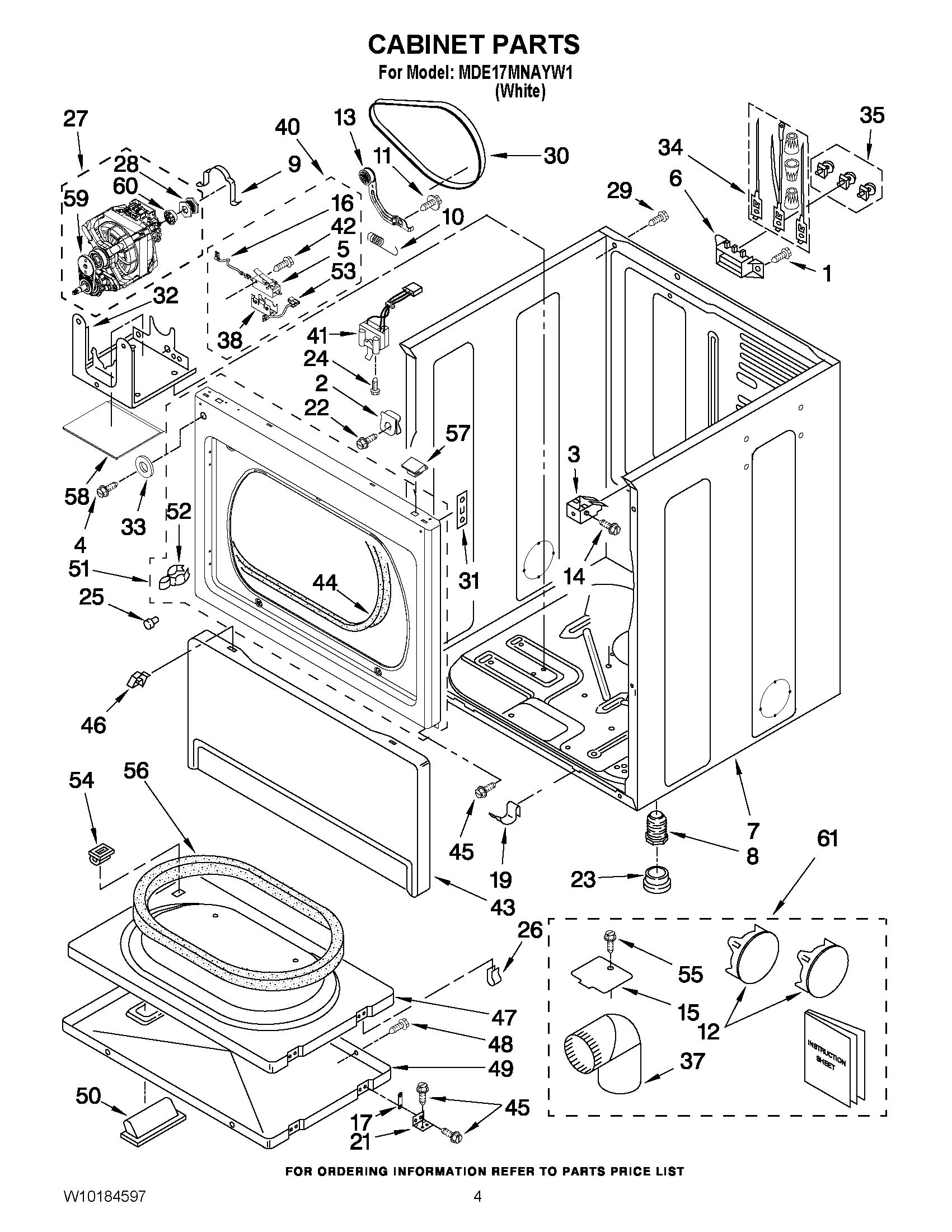 02 - CABINET PARTS