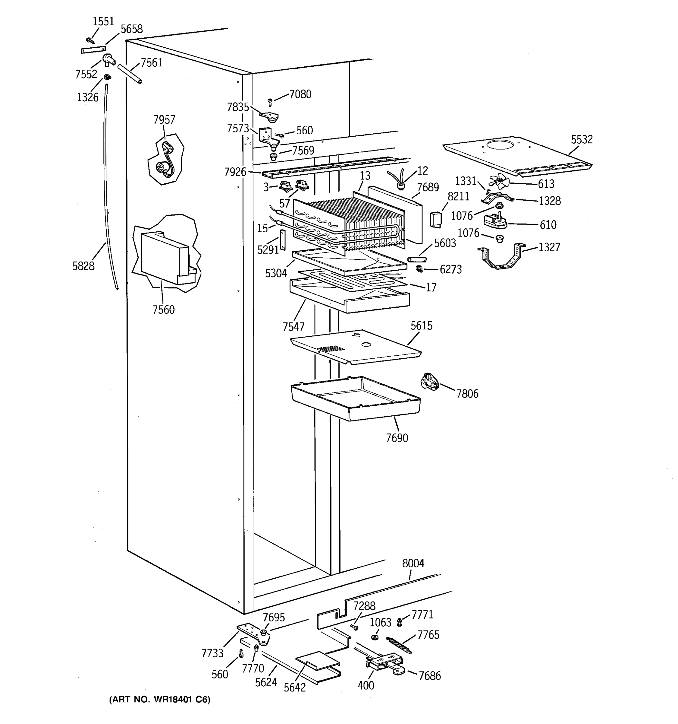 FREEZER SECTION