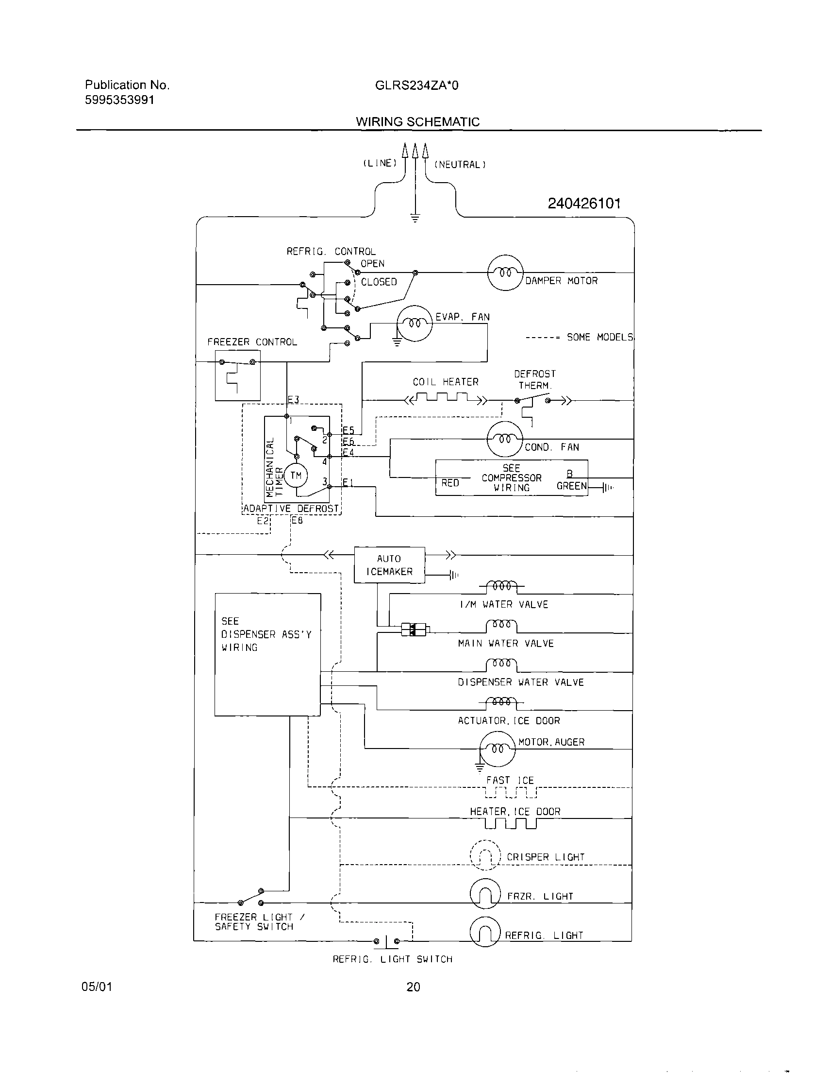 20 - WIRING SCHEMATIC