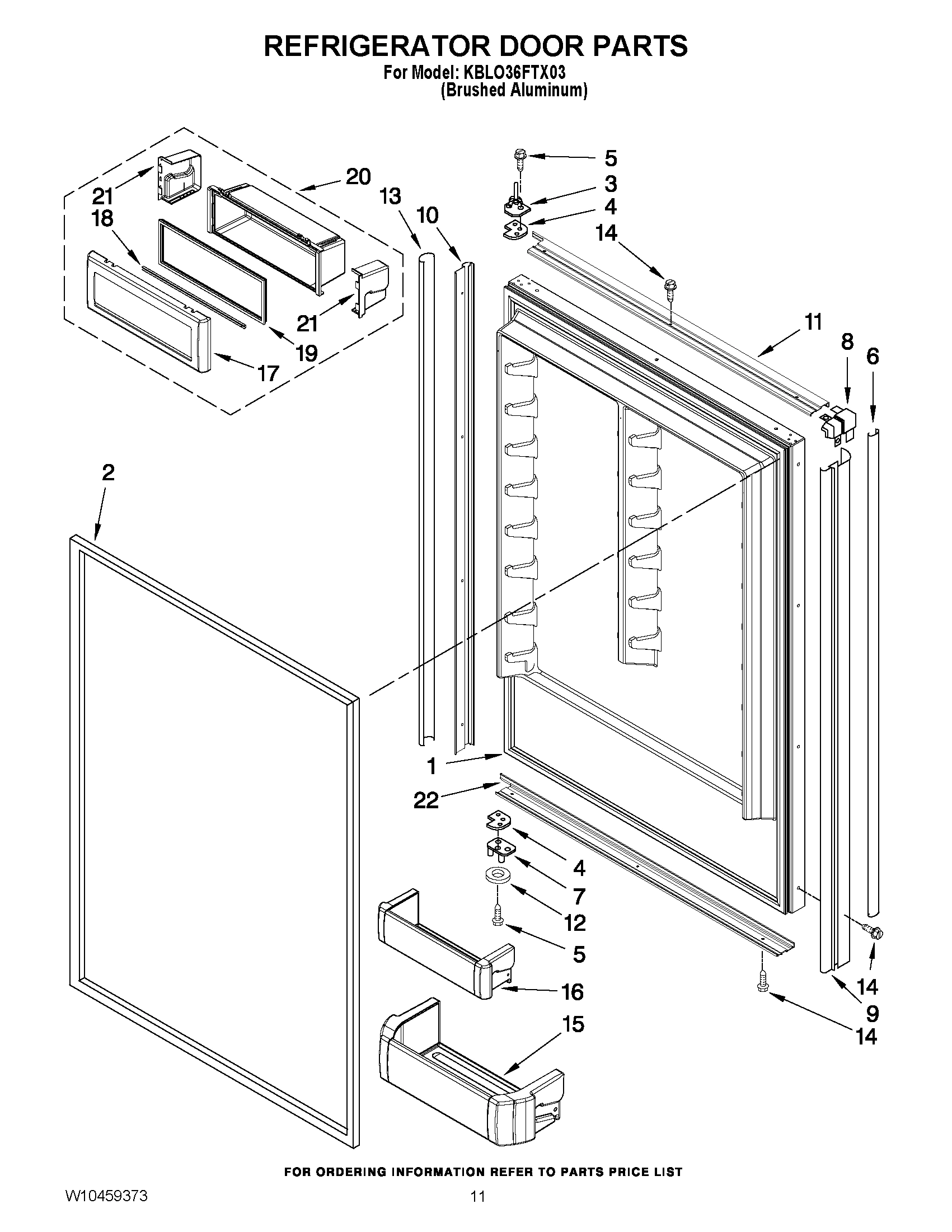 07 - REFRIGERATOR DOOR PARTS
