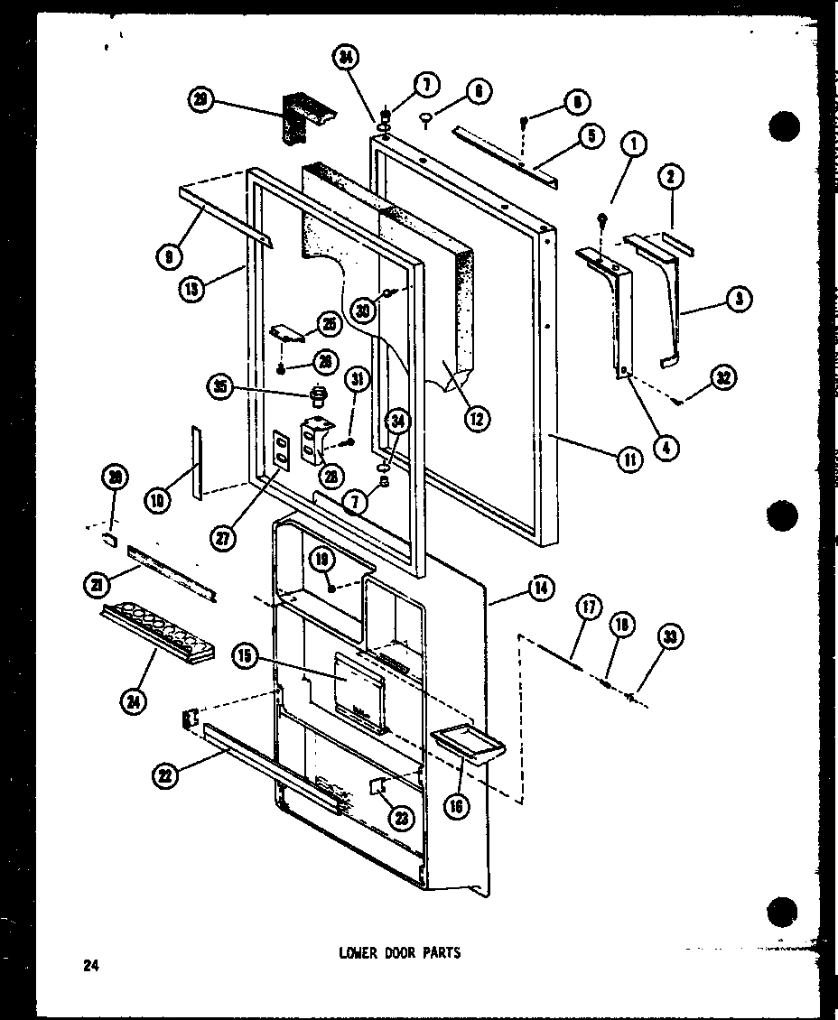06 - LOWER DOOR PARTS