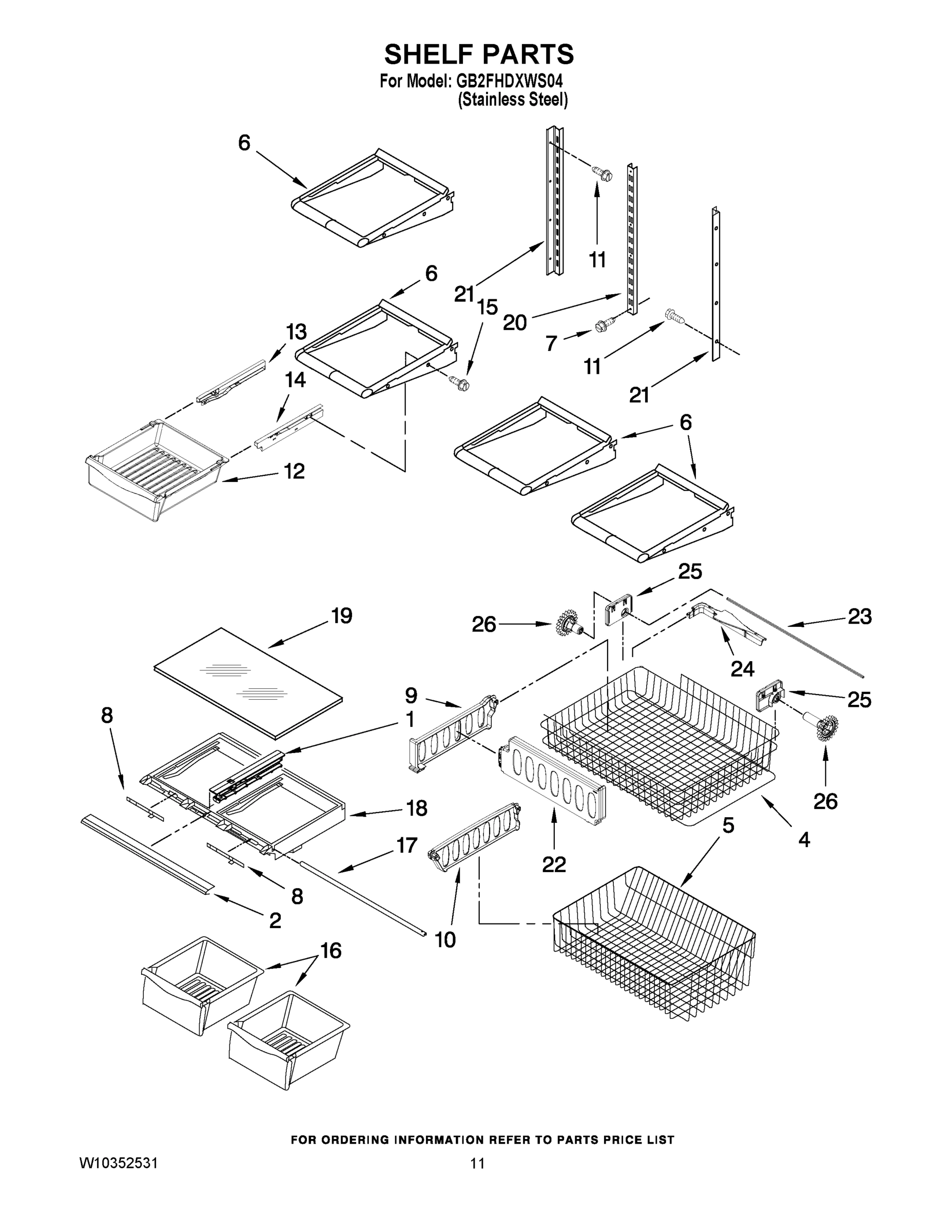 07 - SHELF PARTS
