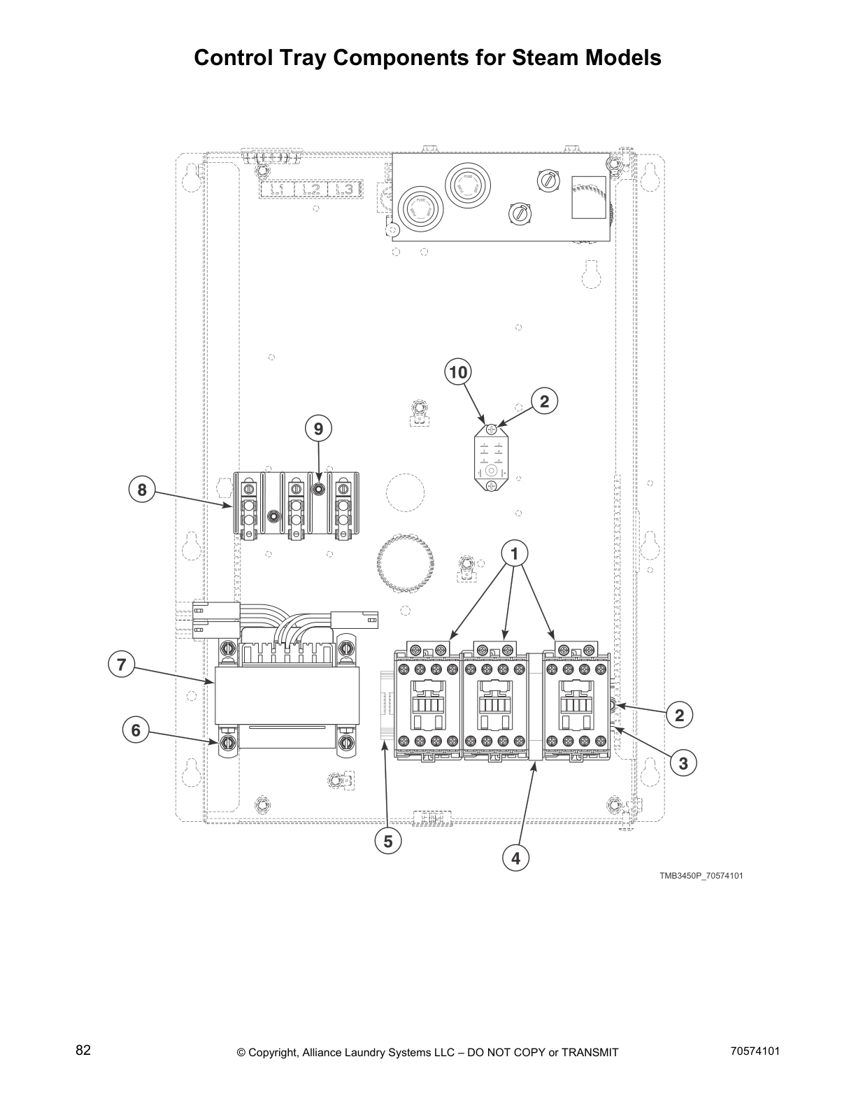 Control Tray Components for Steam Models