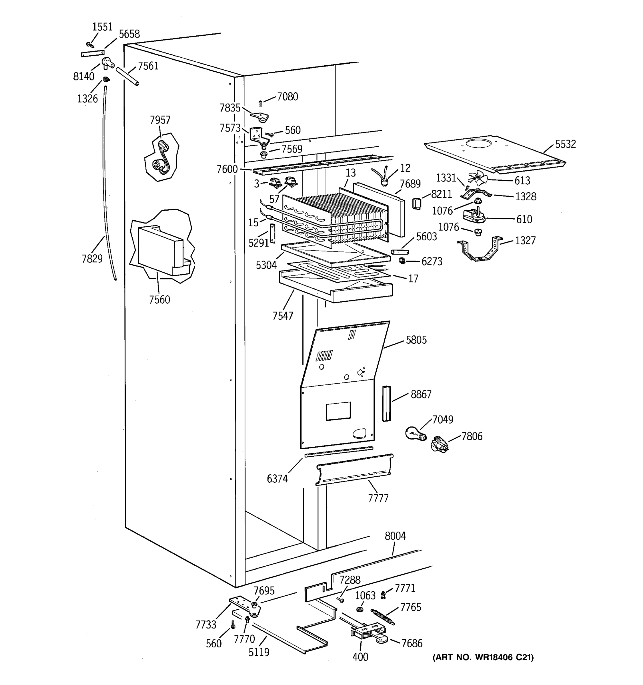 FREEZER SECTION