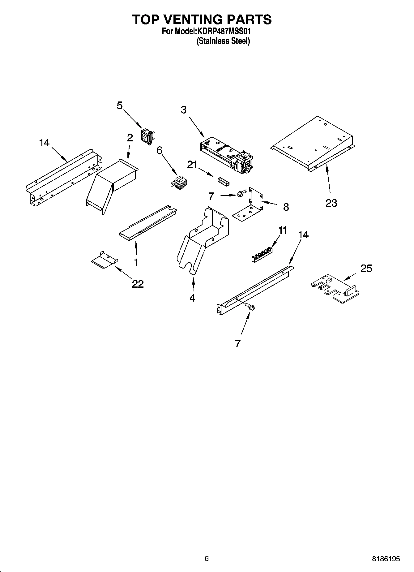 05 - TOP VENTING PARTS