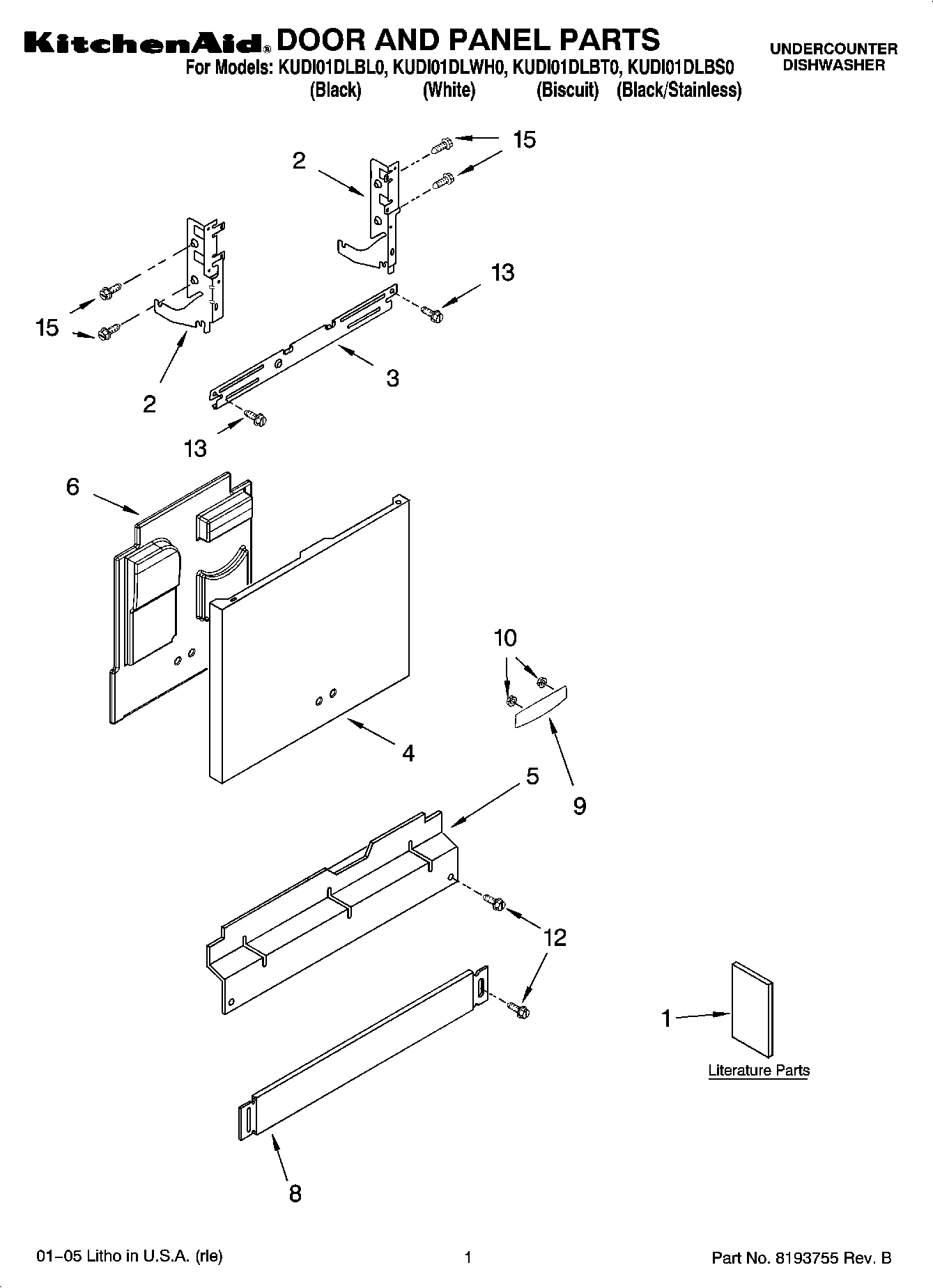 01 - DOOR AND PANEL PARTS