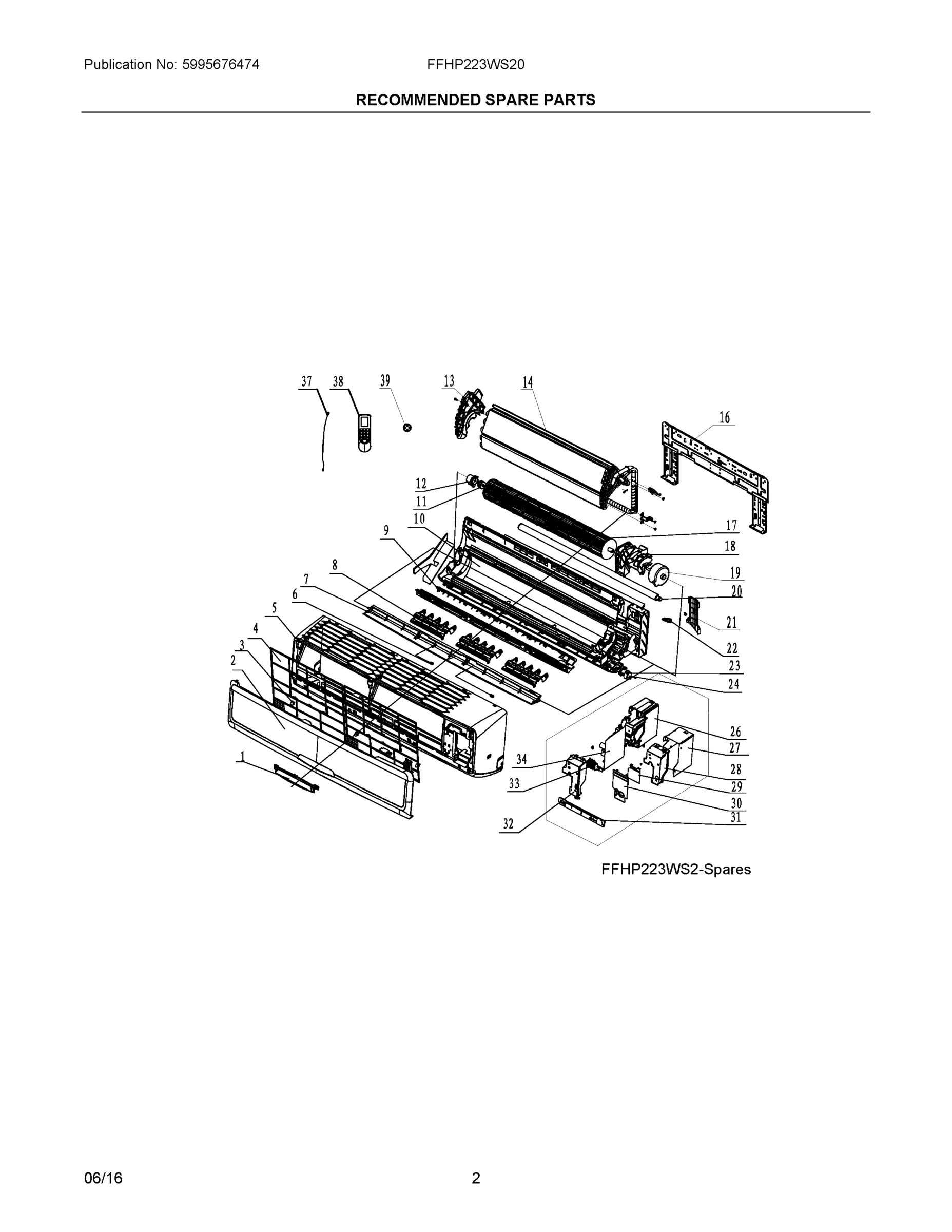02 - RECOMMENDED SPARE PARTS
