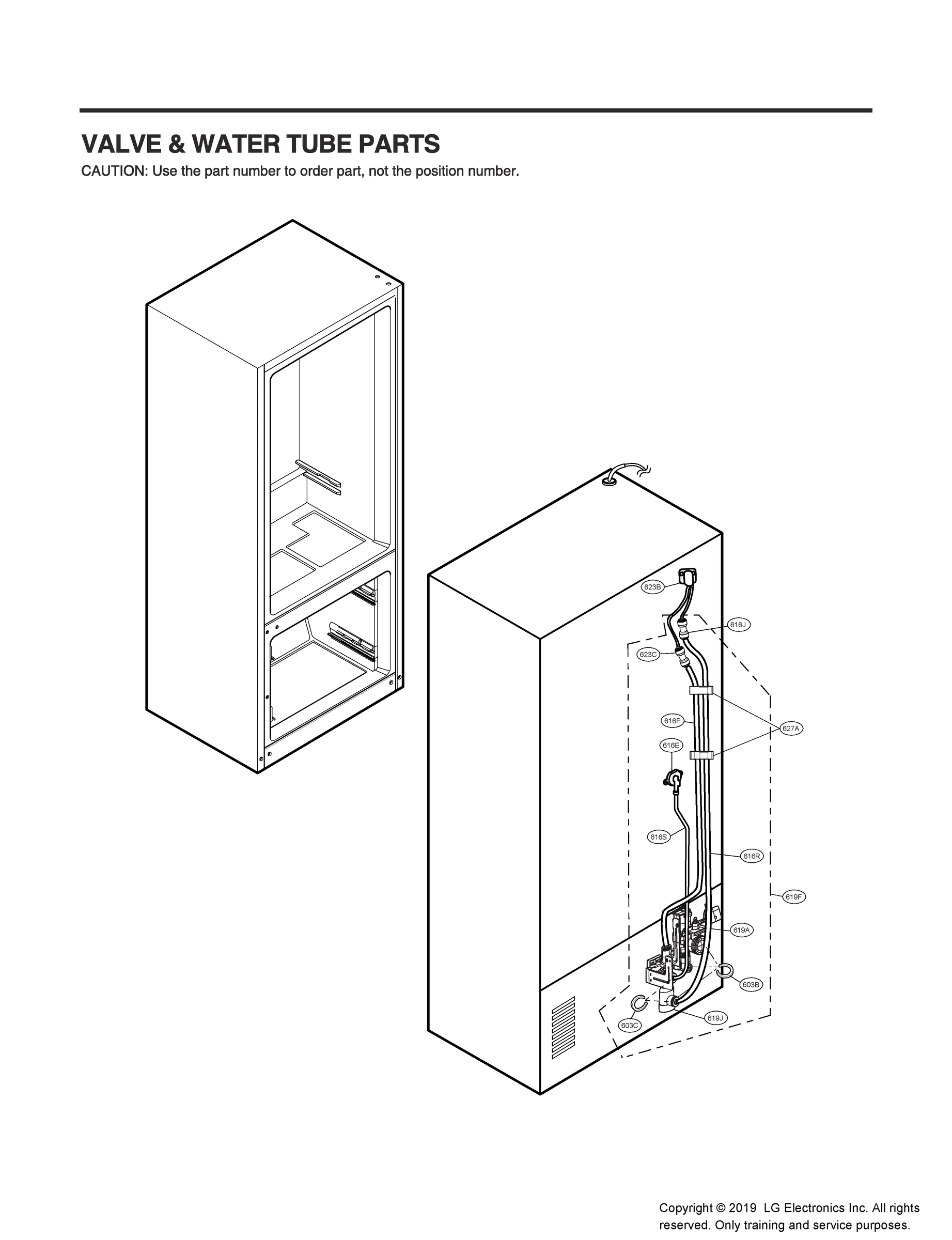 VALVE & WATER TUBE PARTS