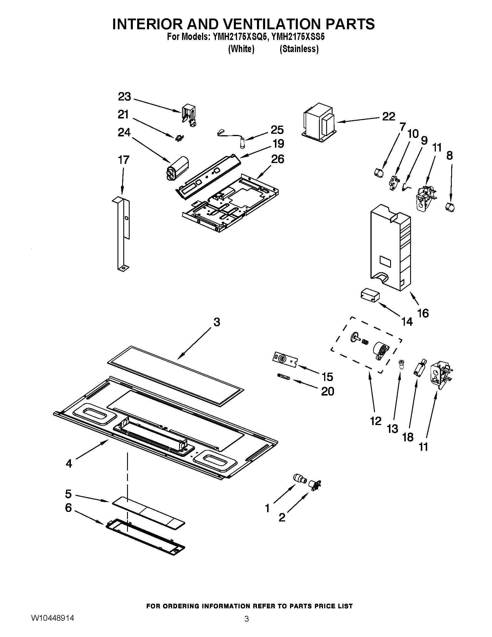 03 - INTERIOR AND VENTILATION PARTS