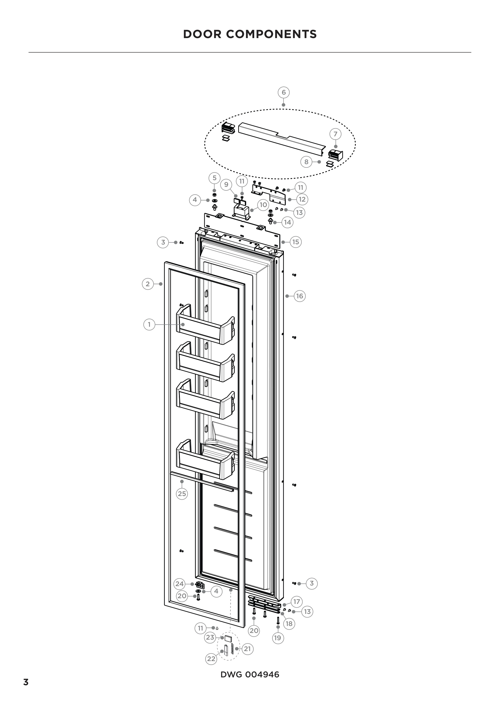 DOOR COMPONENTS