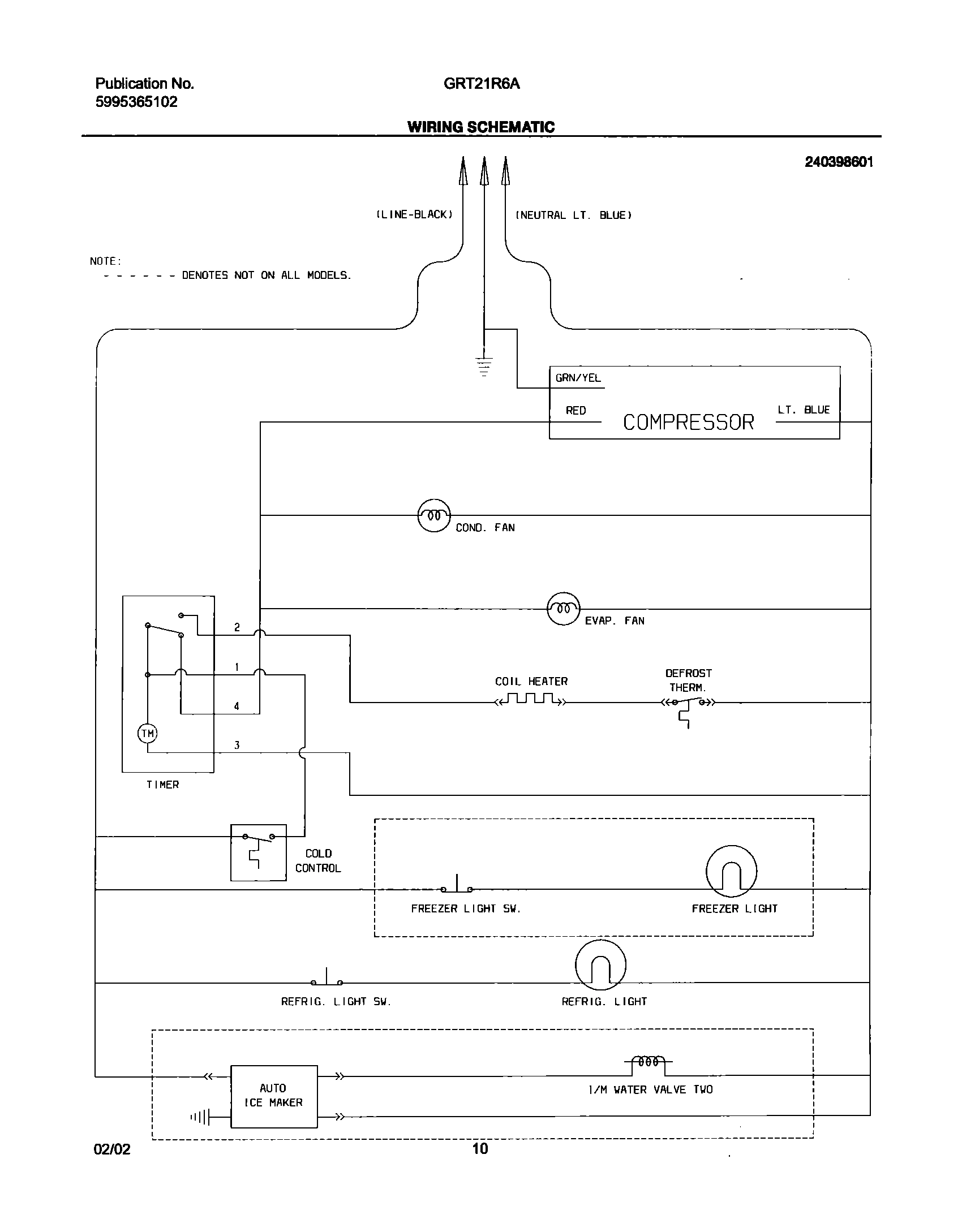 10 - WIRING SCHEMATIC