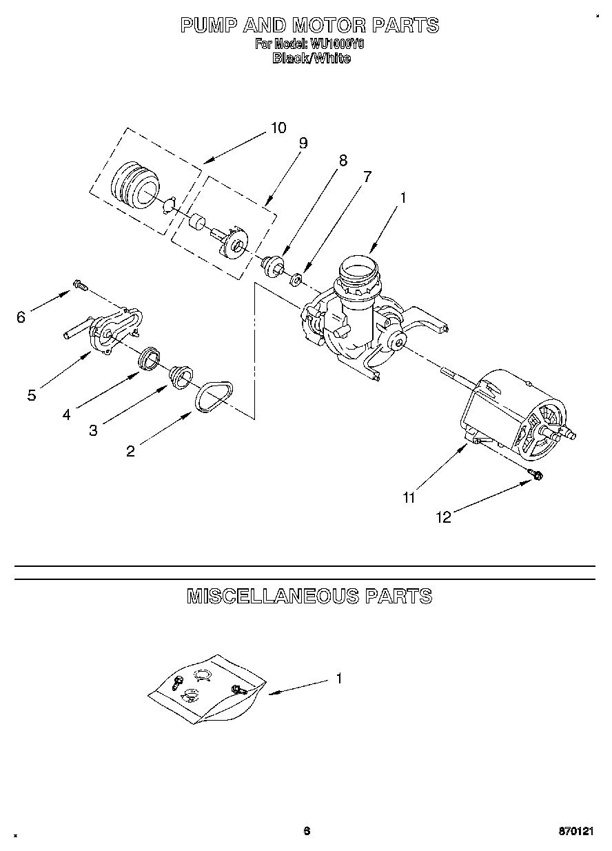 05 - PUMP AND MOTOR, MISCELLANEOUS