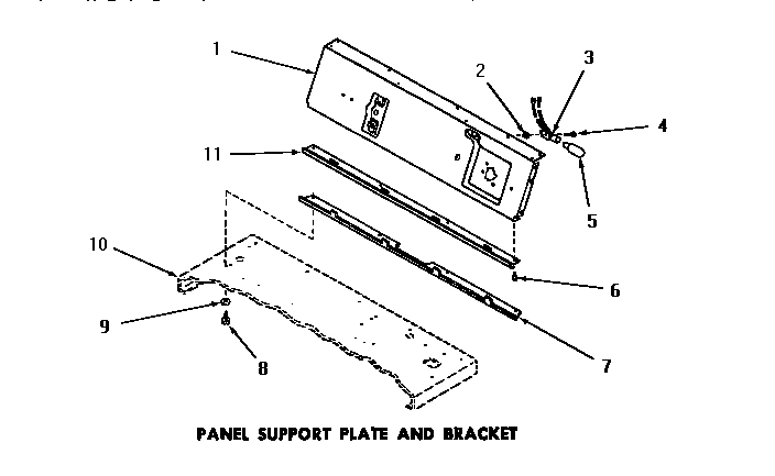 18 - PANEL SUPPORT PLATE & BRACKET