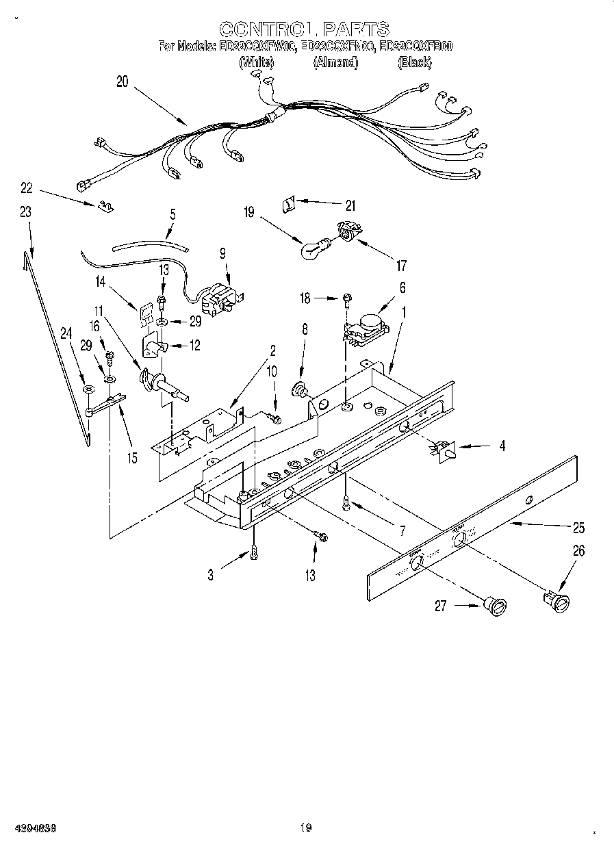 12 - CONTROL, LIT/OPTIONAL