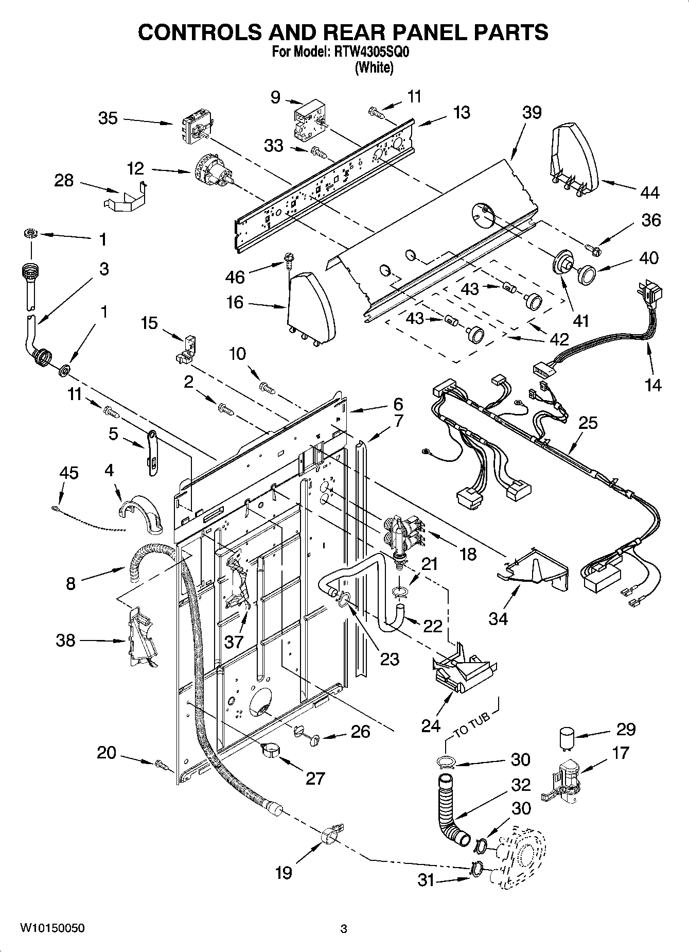 02 - CONTROLS AND REAR PANEL PARTS