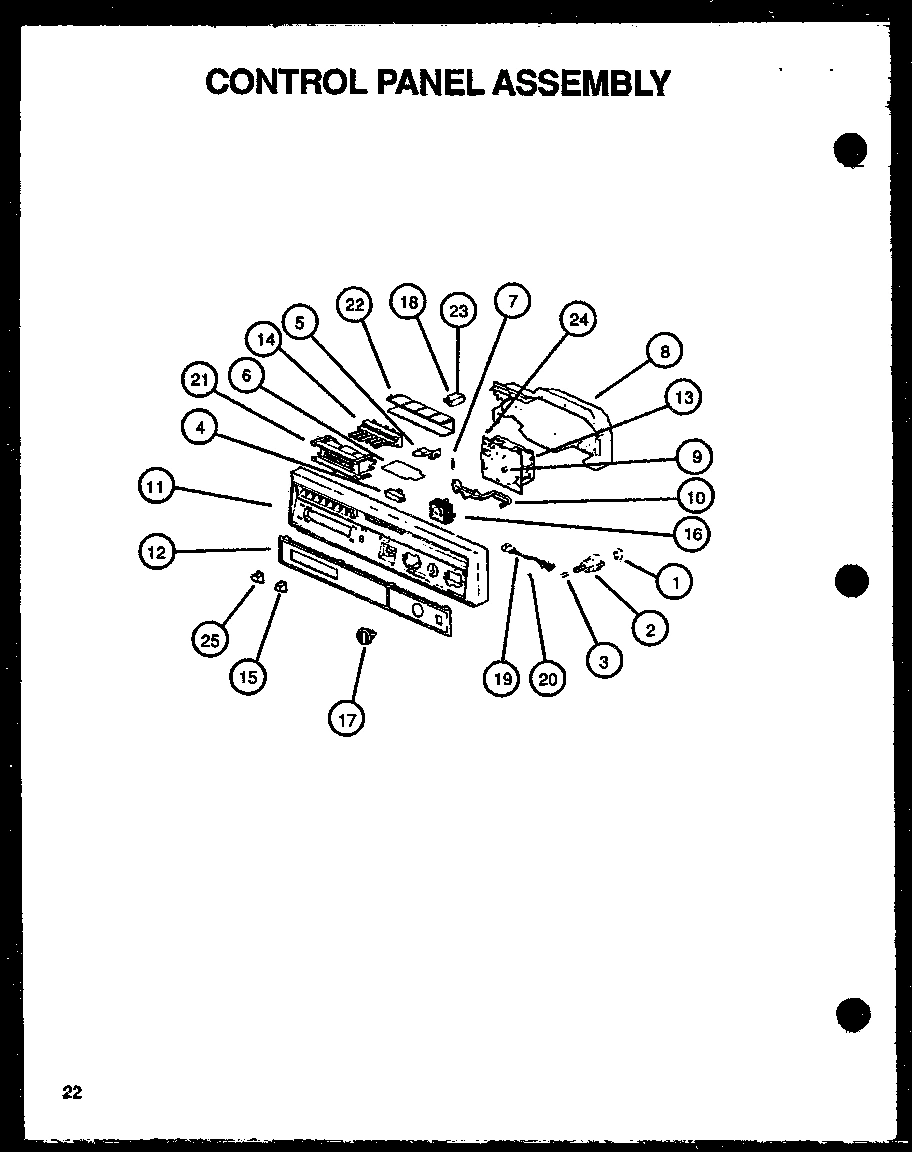 02 - CONTROL PANEL ASSY