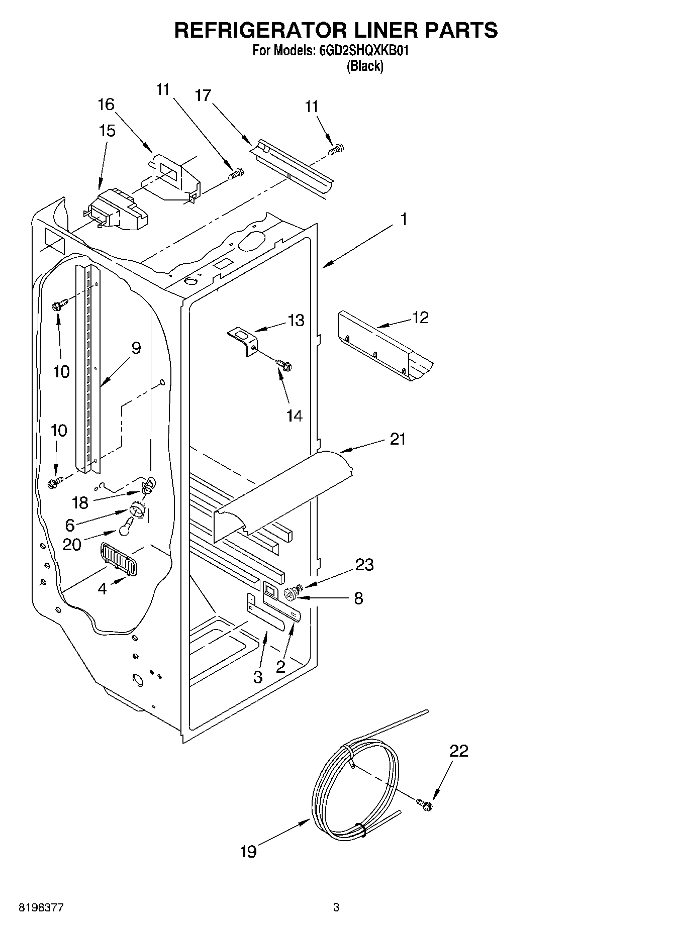 02 - REFRIGERATOR LINER