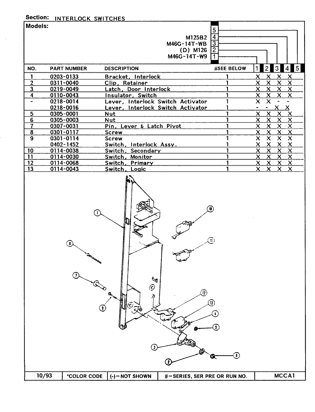 04 - INTERLOCK SWITCHES
