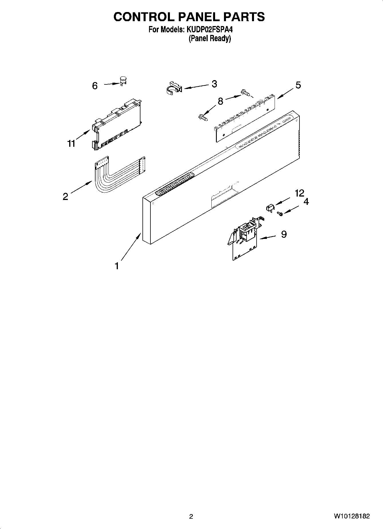 02 - CONTROL PANEL PARTS