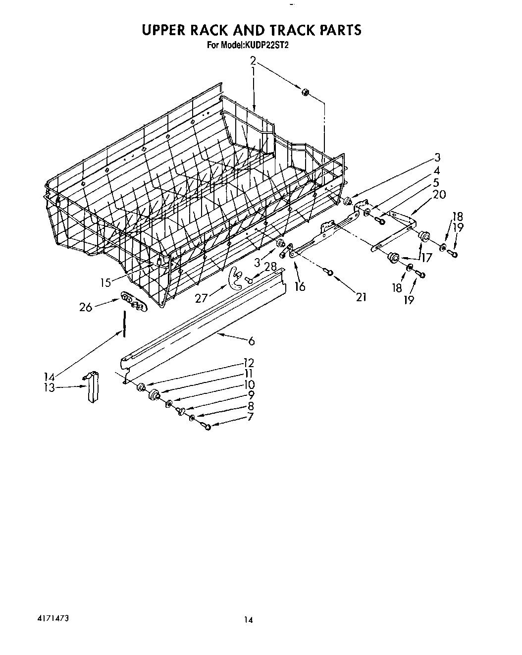 11 - UPPER RACK AND TRACK