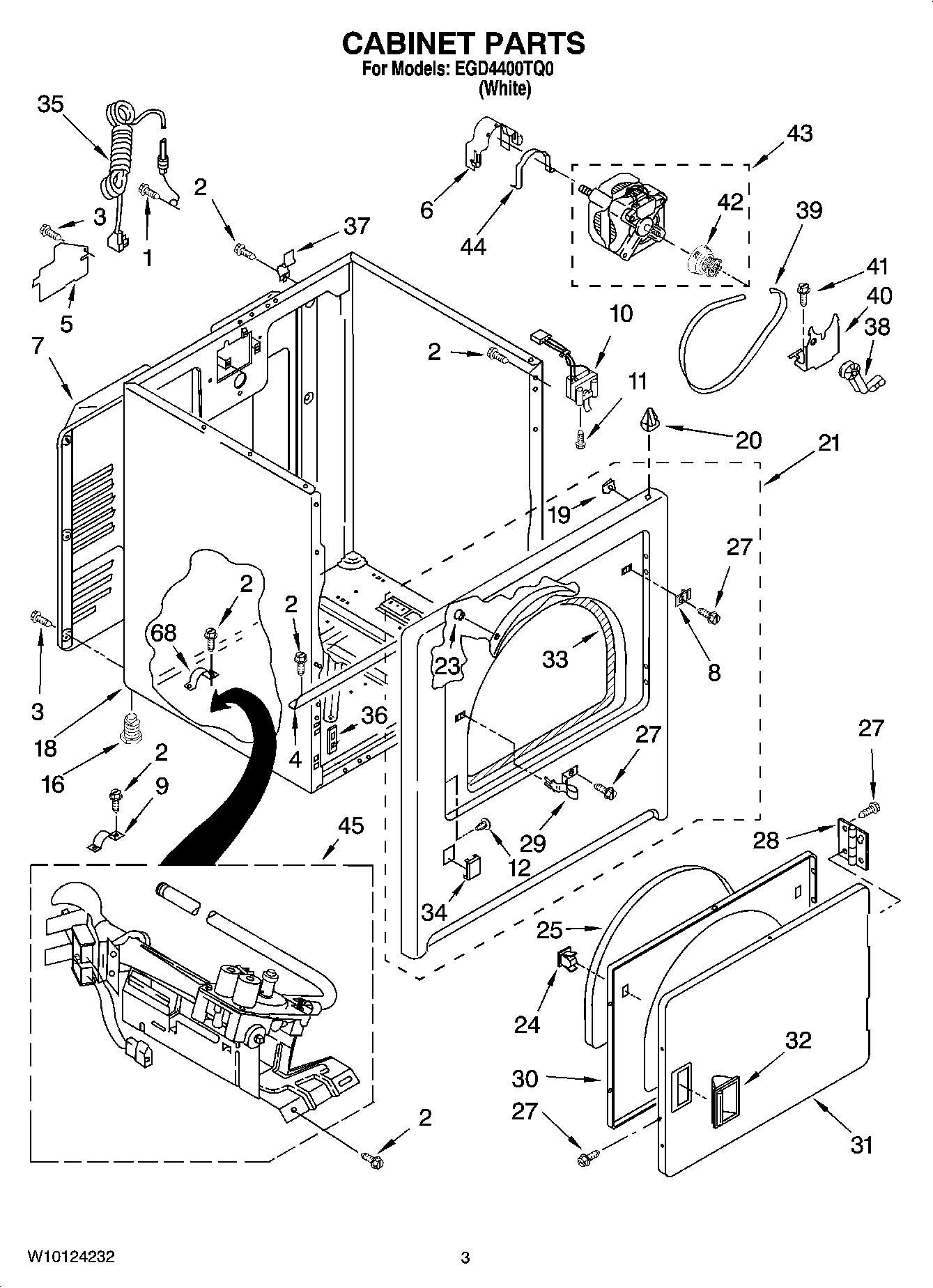 02 - CABINET PARTS