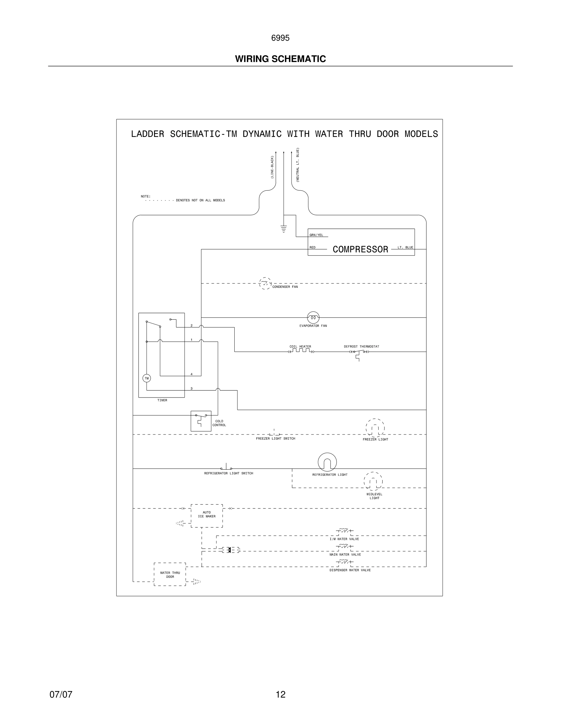 12 - WIRING SCHEMATIC