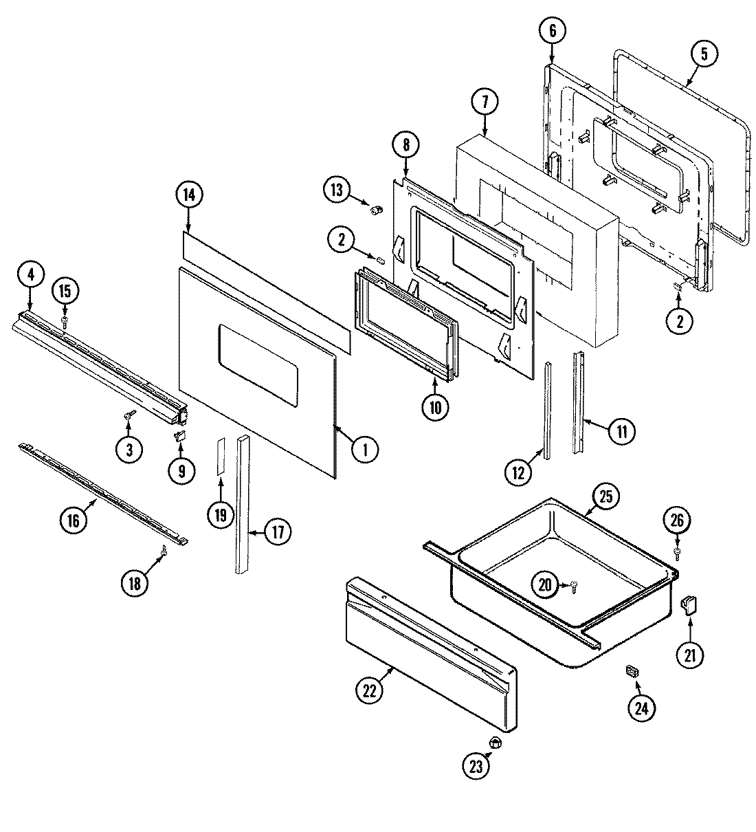 03 - DOOR/DRAWER (SER. PRE. 10-20)