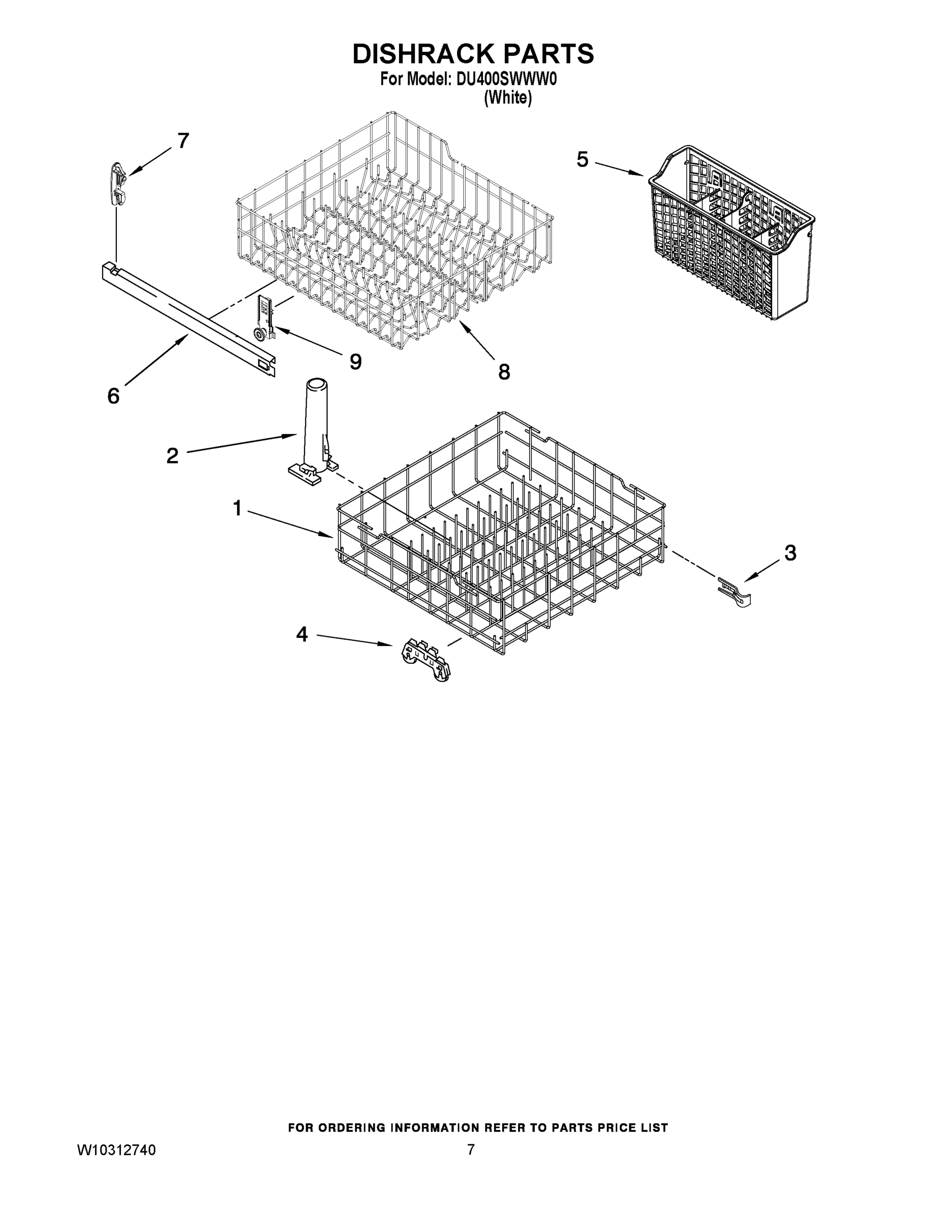 06 - DISHRACK PARTS