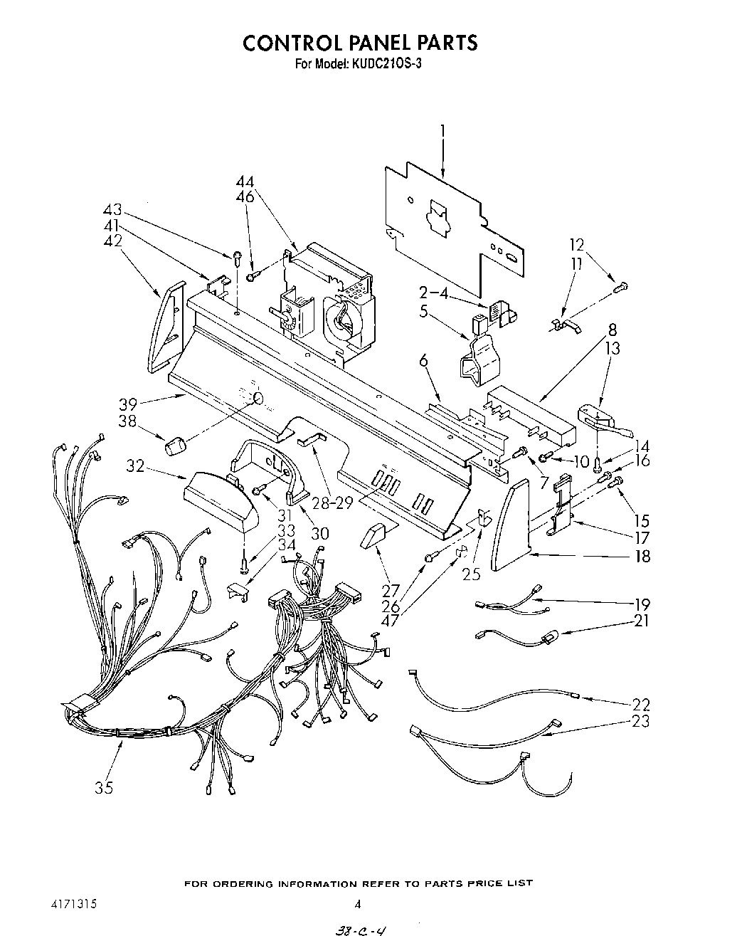 04 - CONTROL PANEL , LITERATURE AND OPTIONAL