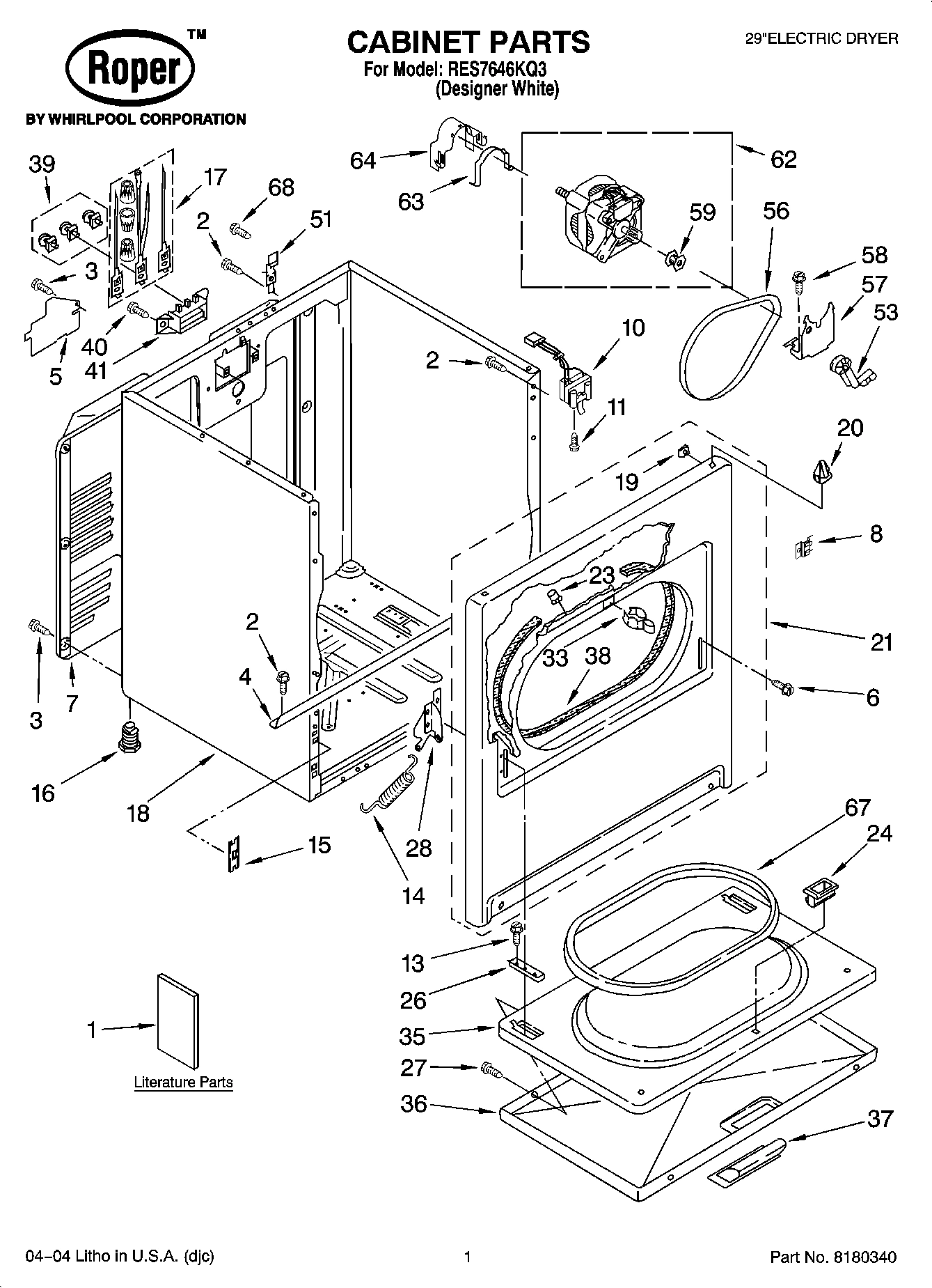 01 - CABINET PARTS