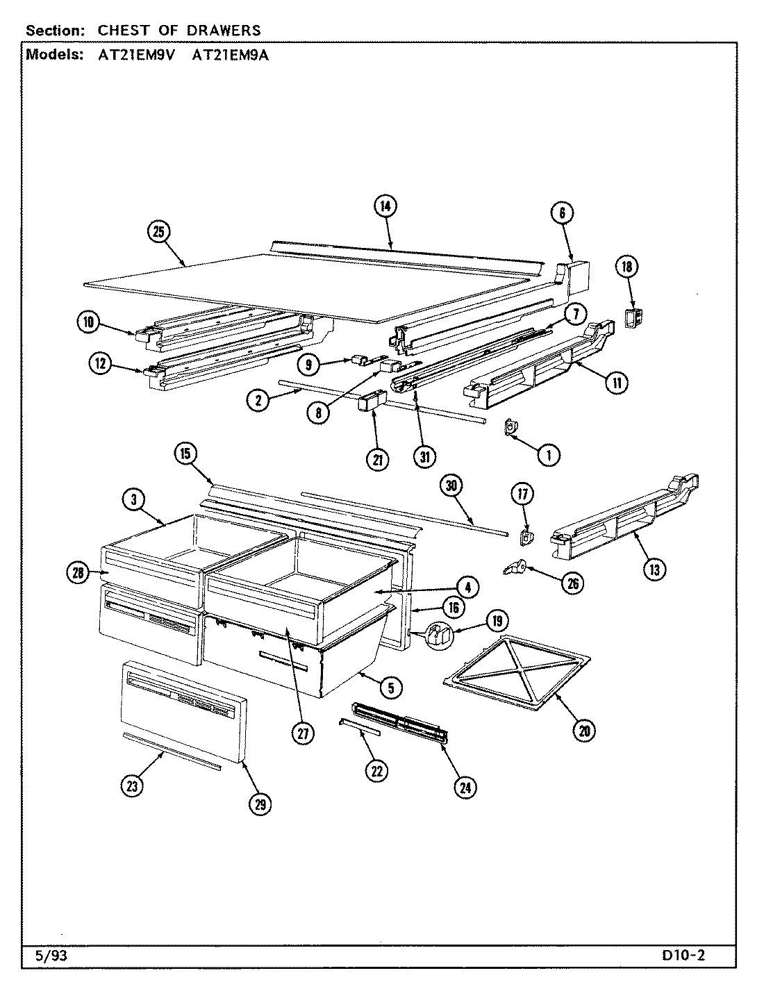 01 - CHEST OF DRAWERS