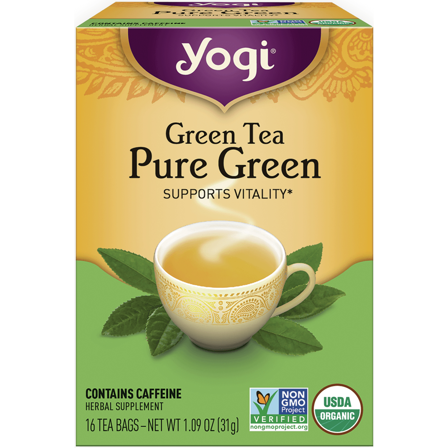 Yogi Tea Green Pure | 16 Bags