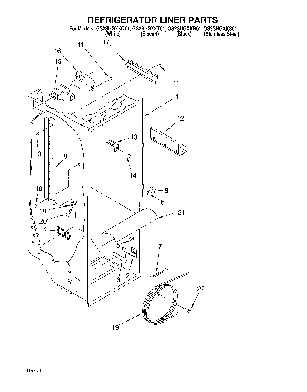 02 - REFRIGERATOR LINER