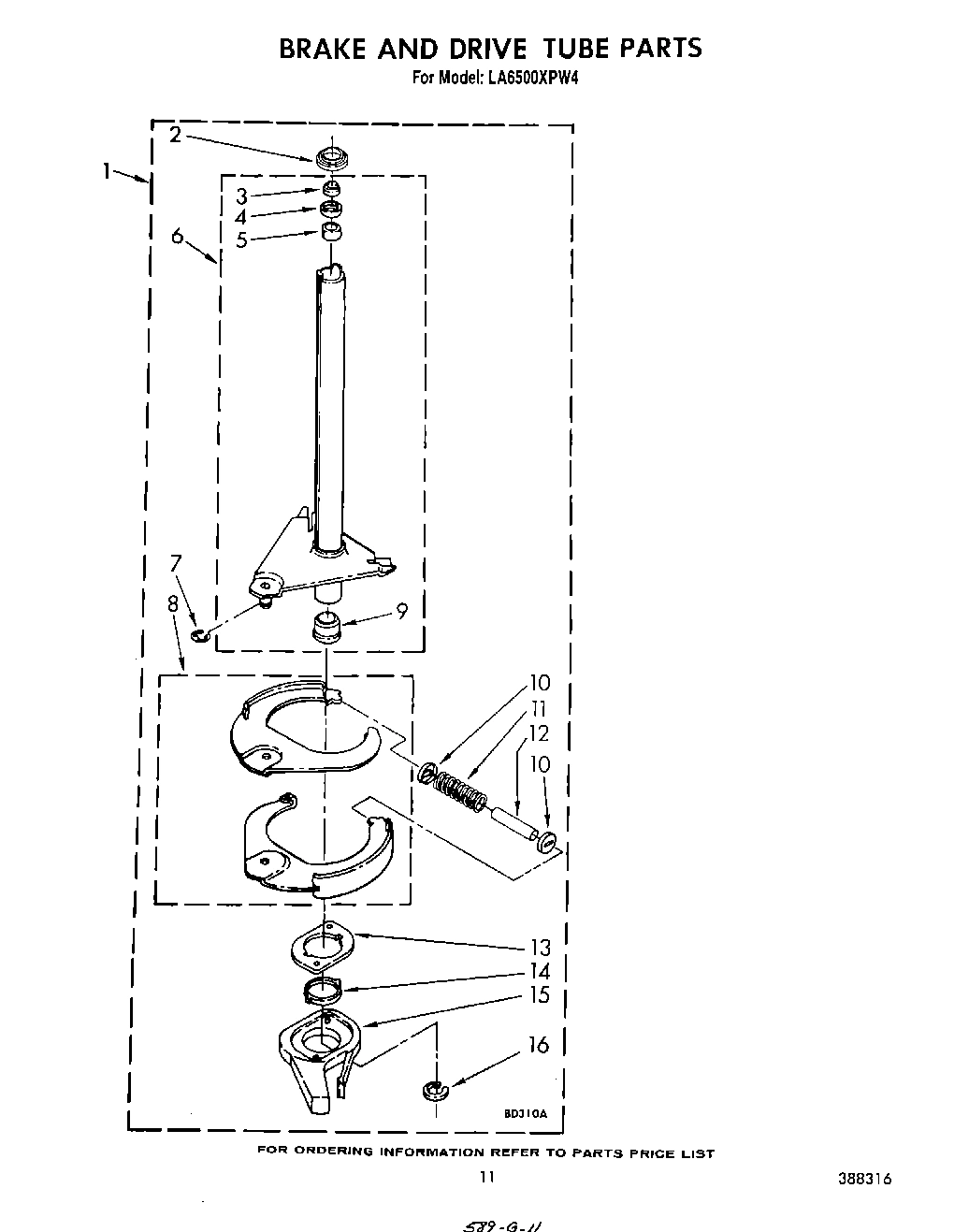 09 - BRAKE AND DRIVE TUBE
