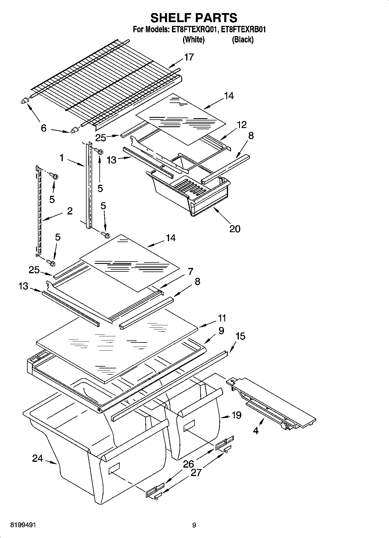 05 - SHELF PARTS, OPTIONAL PARTS