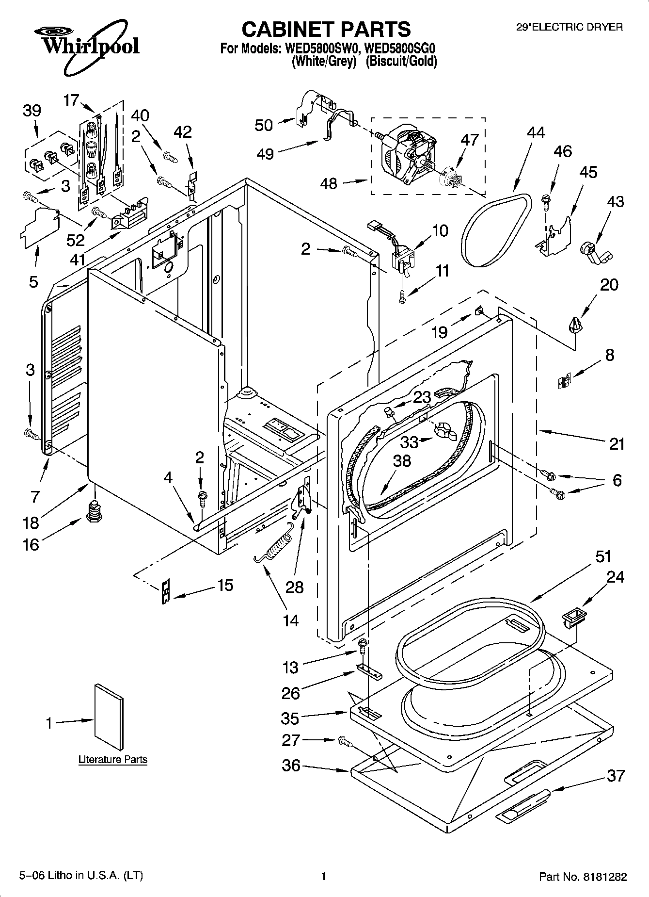 01 - CABINET PARTS