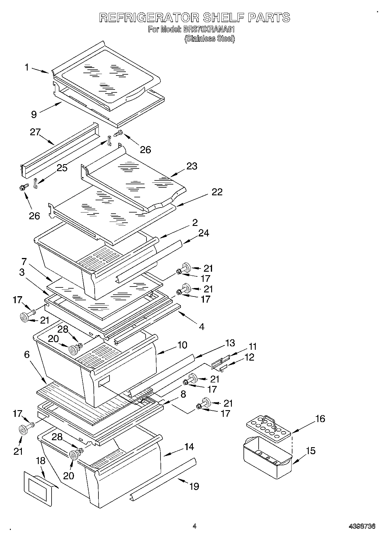 03 - REFRIGERATOR SHELF
