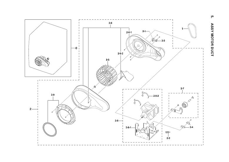 Motor Duct Assembly