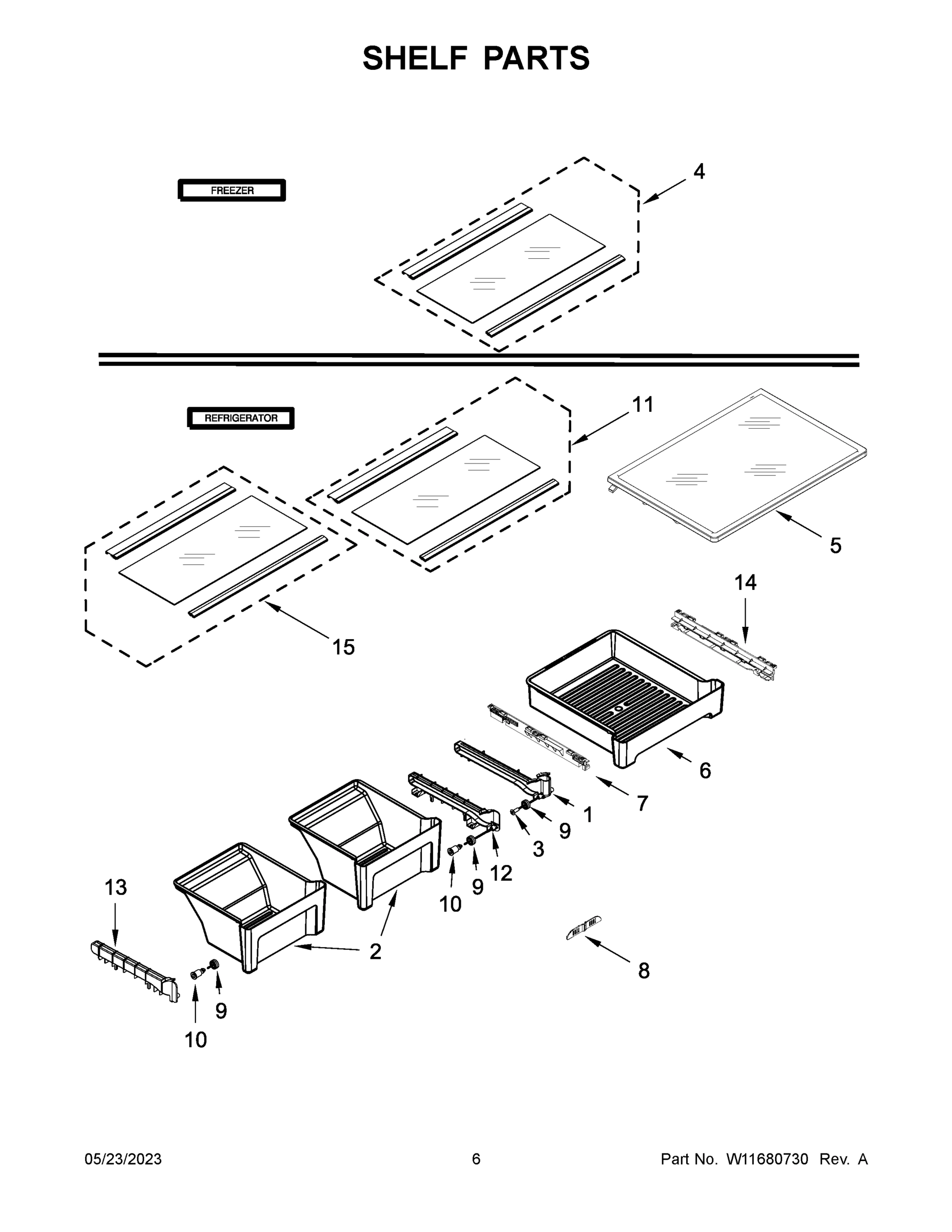 04 - SHELF PARTS