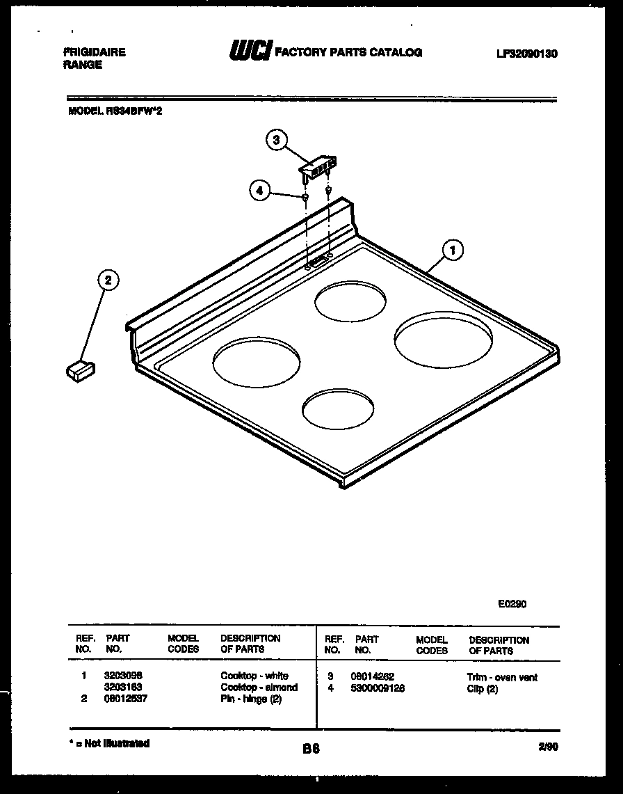 03 - COOKTOP PARTS