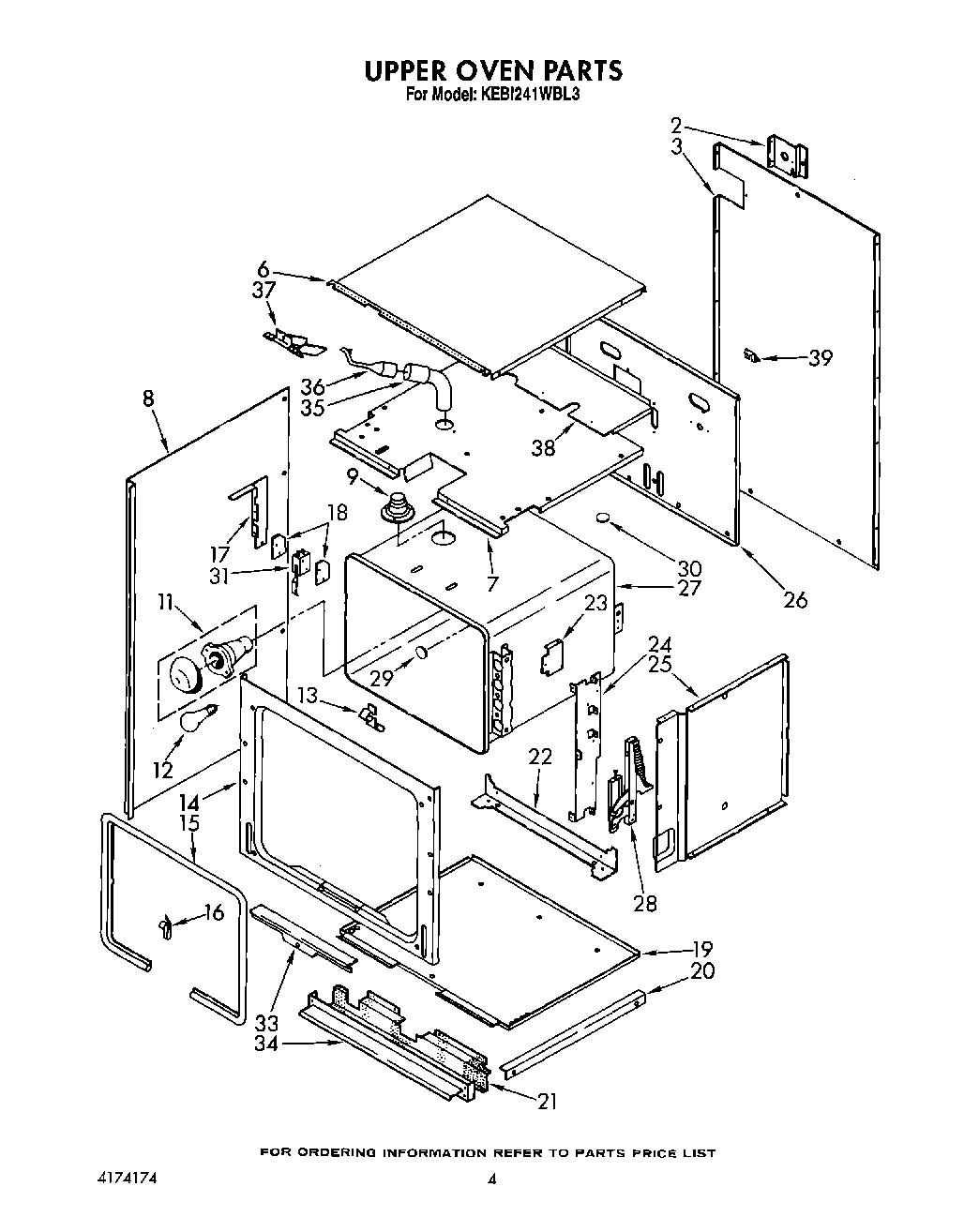 03 - UPPER OVEN, OPTIONAL