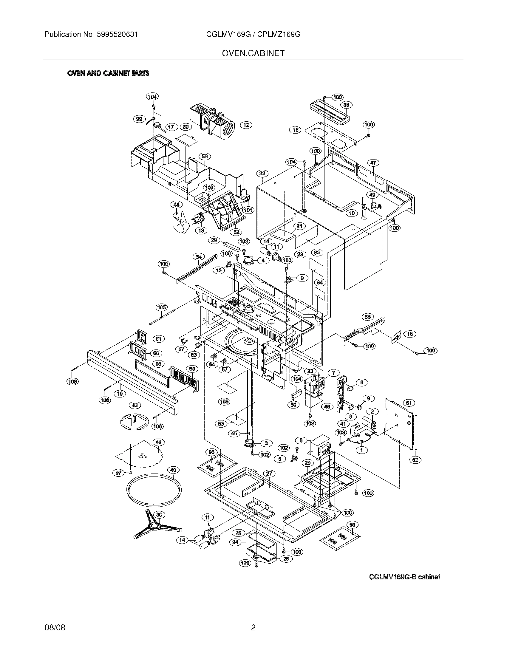 03 - OVEN,CABINET