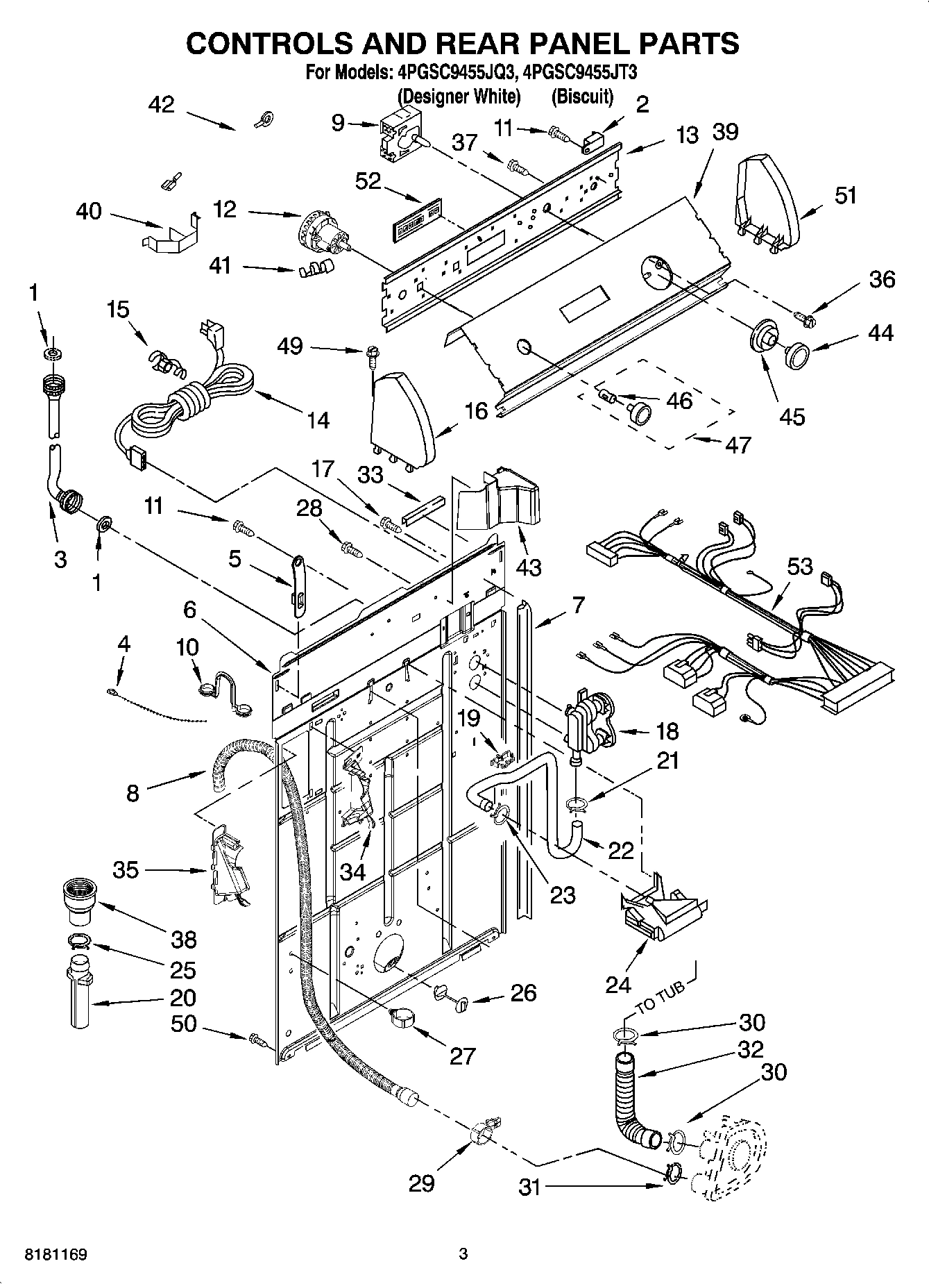 02 - CONTROLS AND REAR PANEL PARTS
