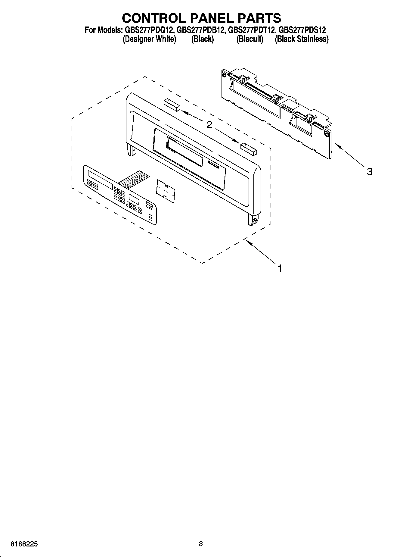 02 - CONTROL PANEL PARTS