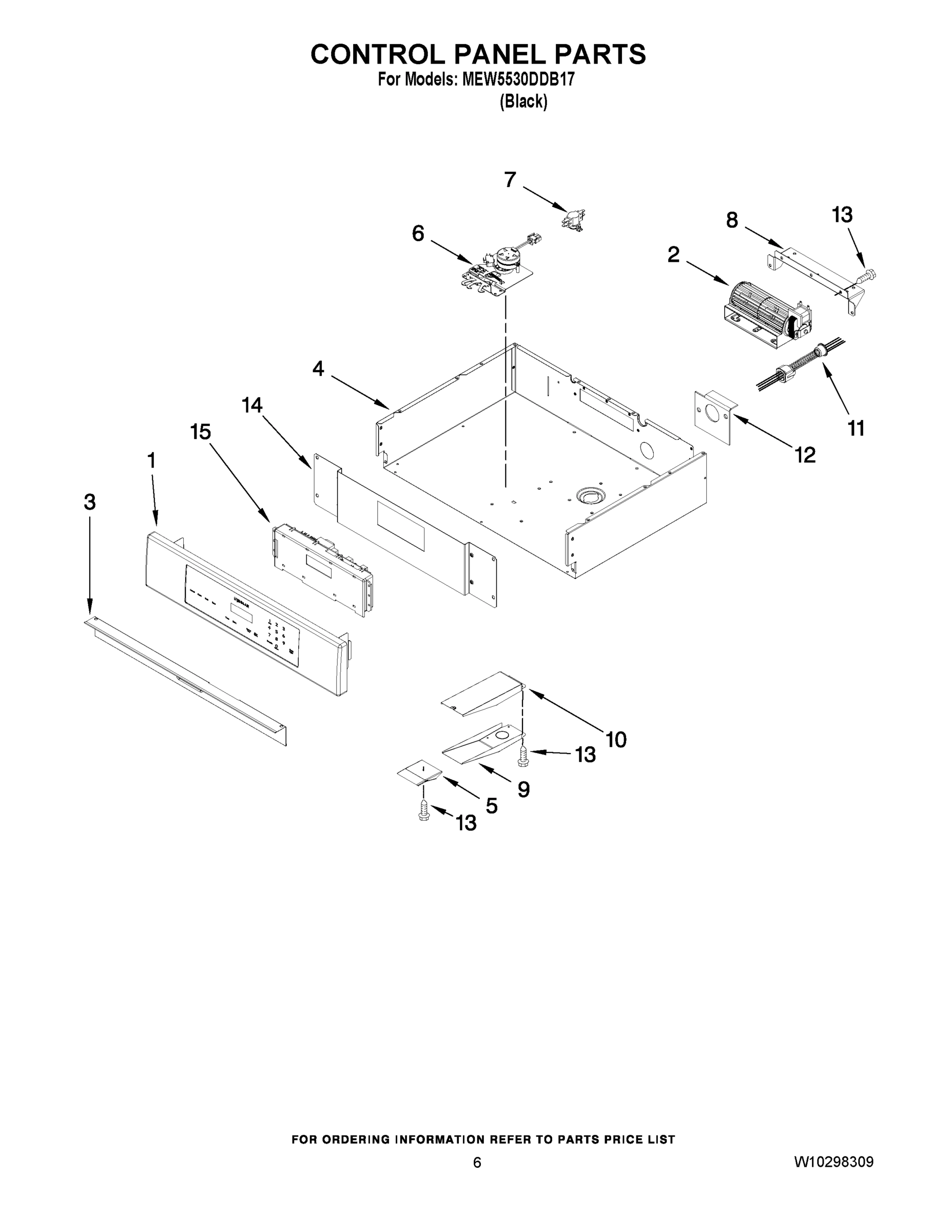 04 - CONTROL PANEL PARTS